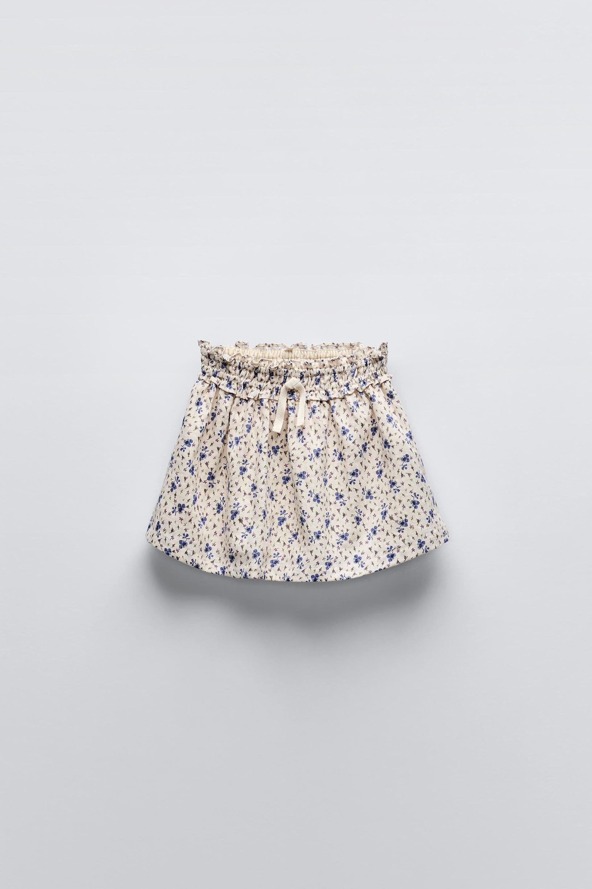 FLORAL PRINT SKIRT by ZARA