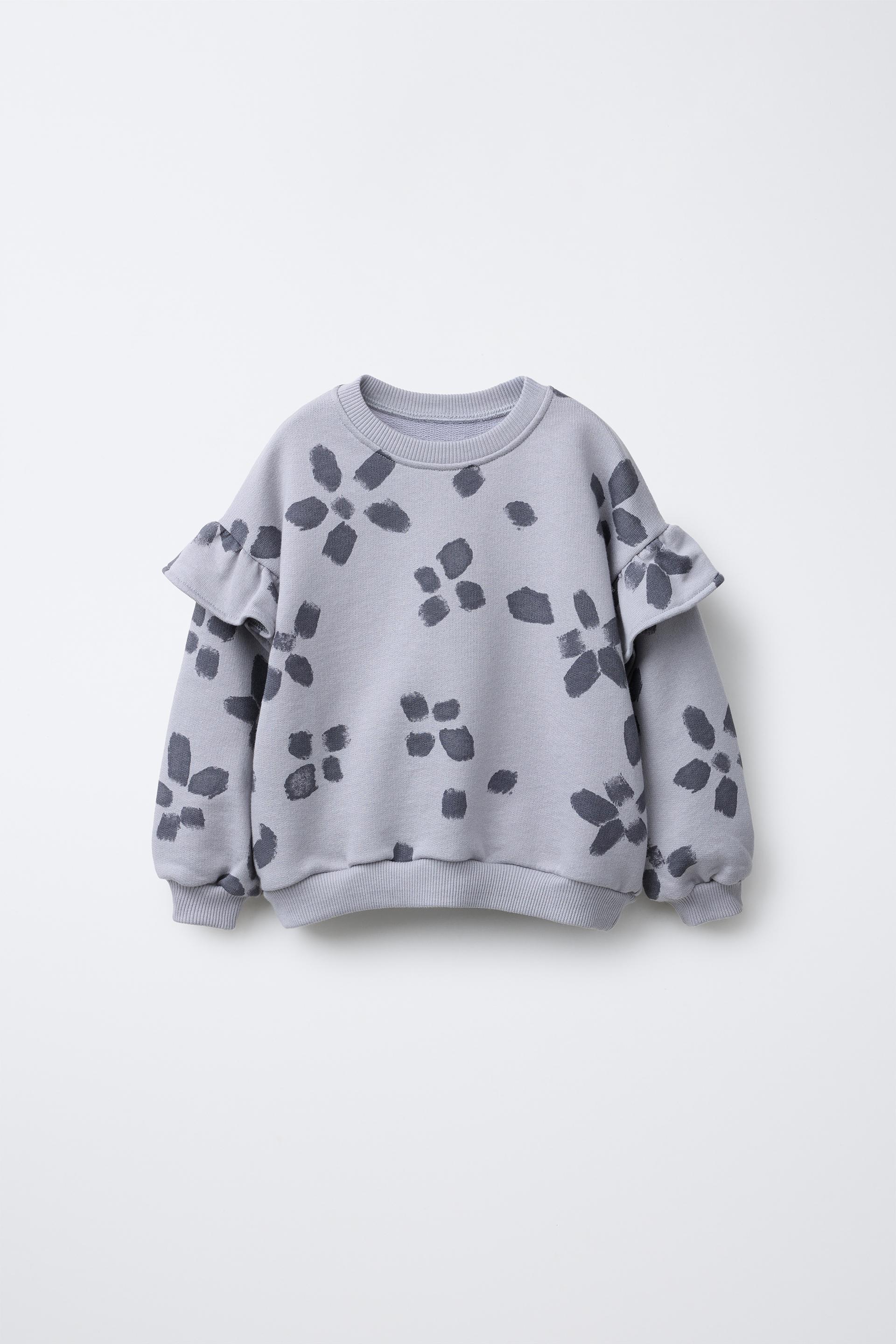 FLORAL PRINT SWEAT-SHIRT by ZARA