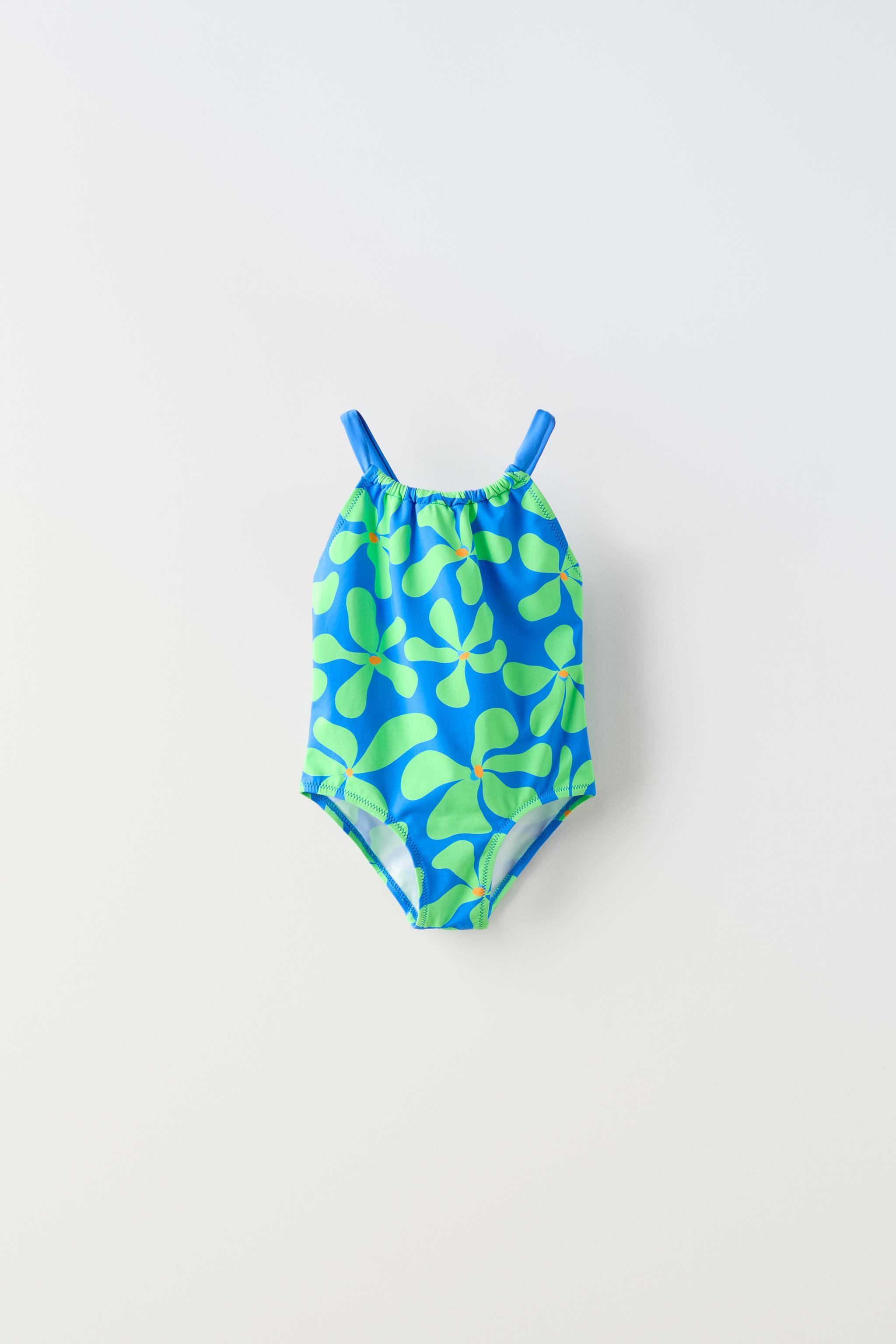 FLORAL PRINT SWIMSUIT by ZARA