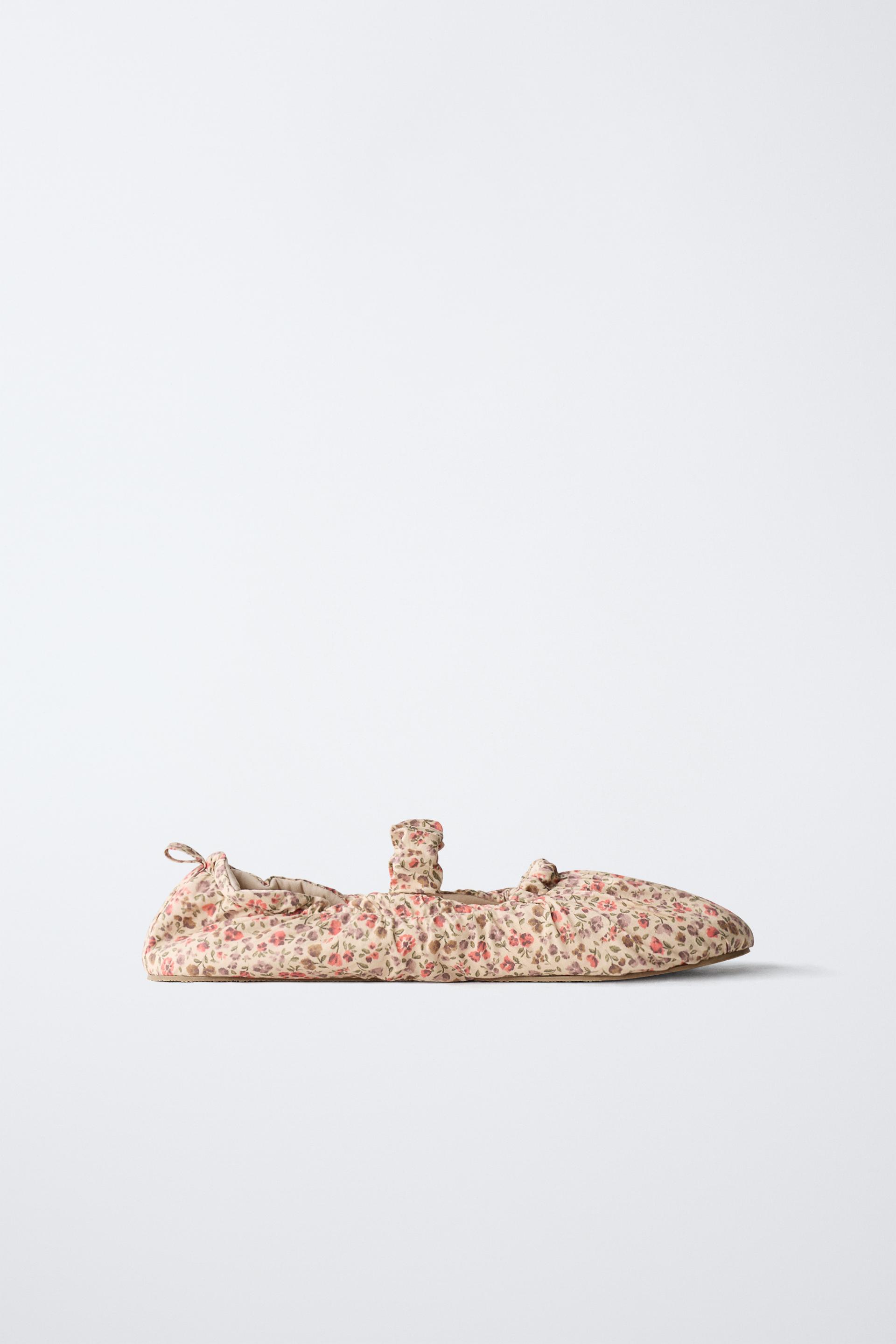 FLORAL SLIPPERS by ZARA