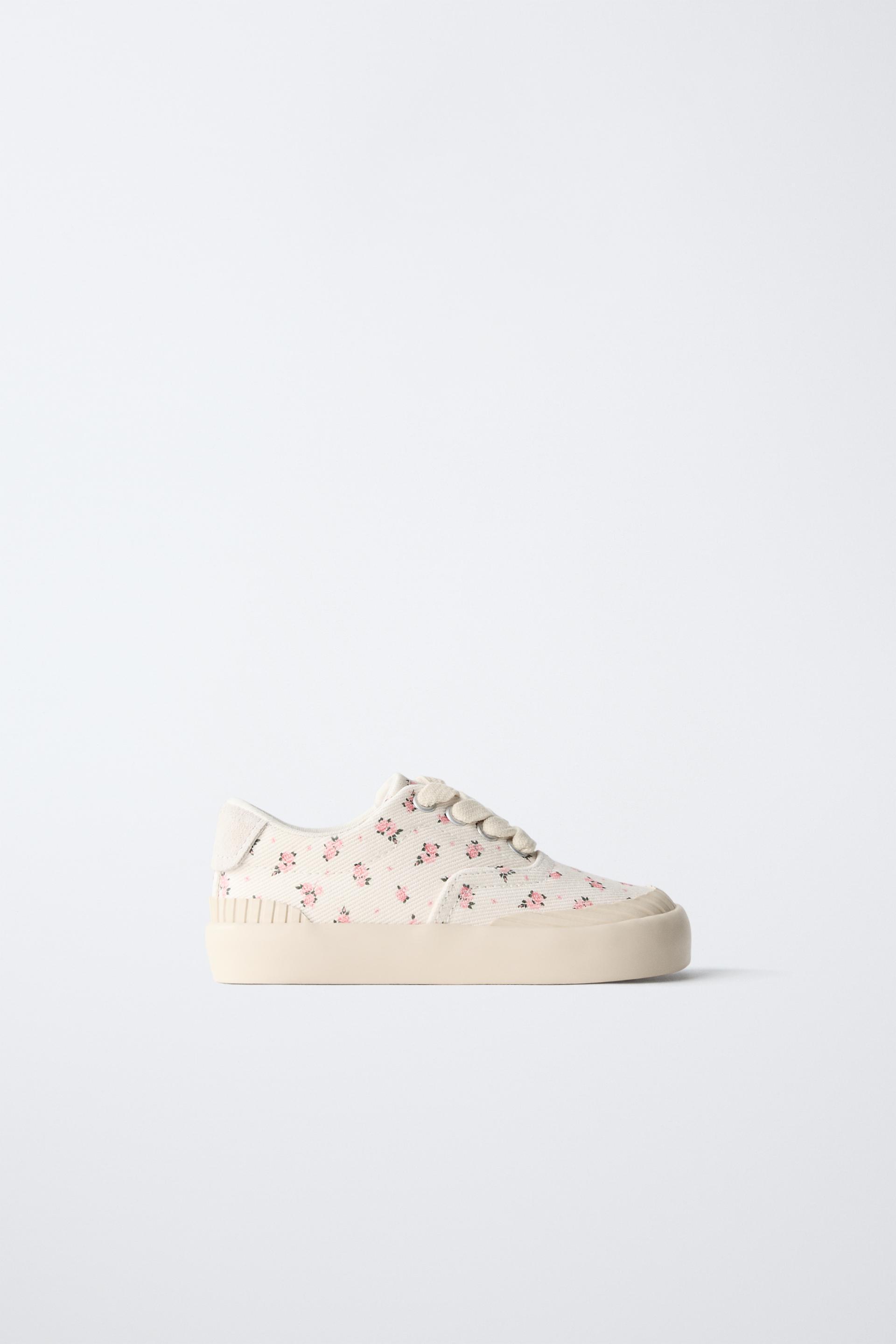 FLORAL SNEAKERS by ZARA