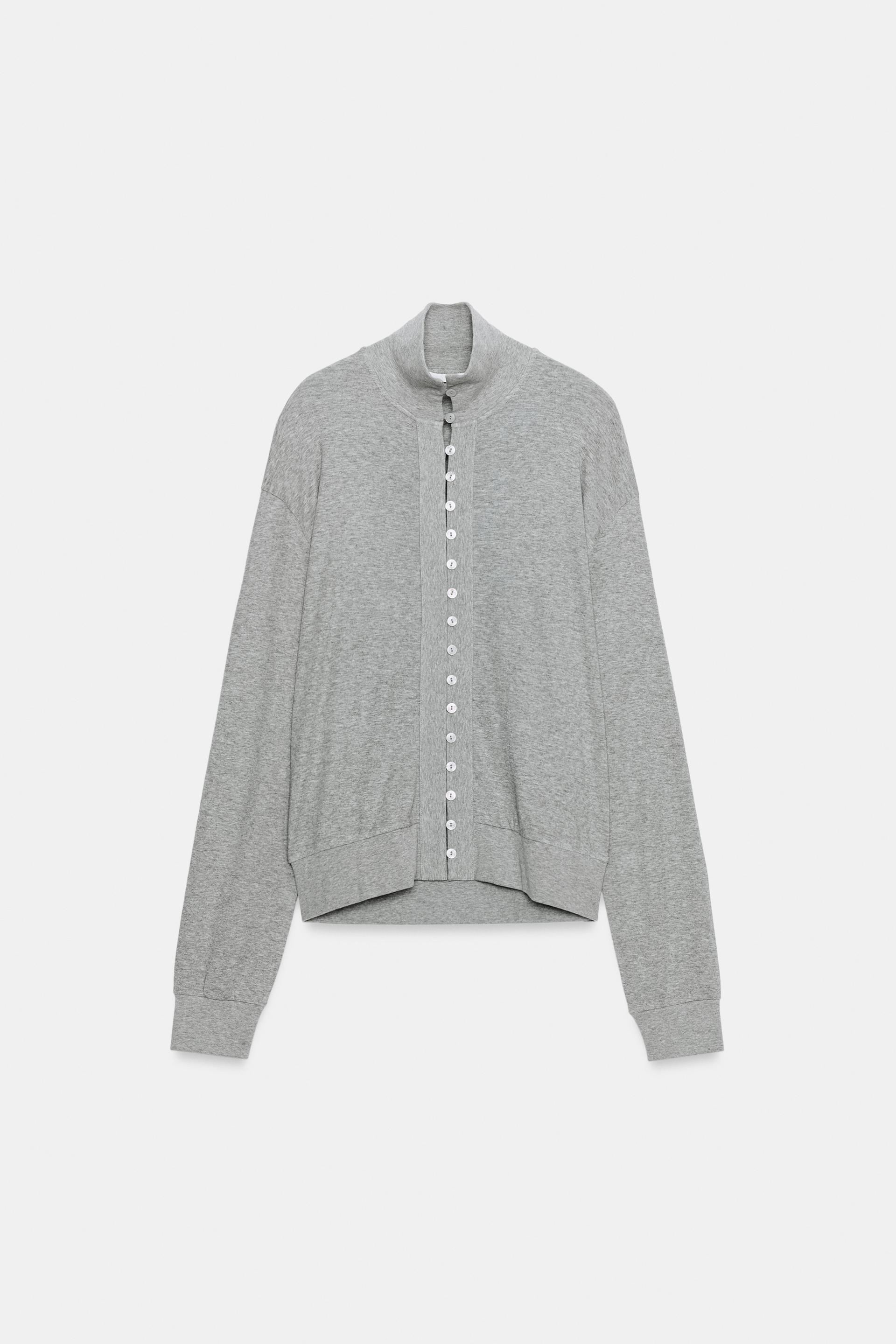 FLOWY BUTTONED JACKET by ZARA