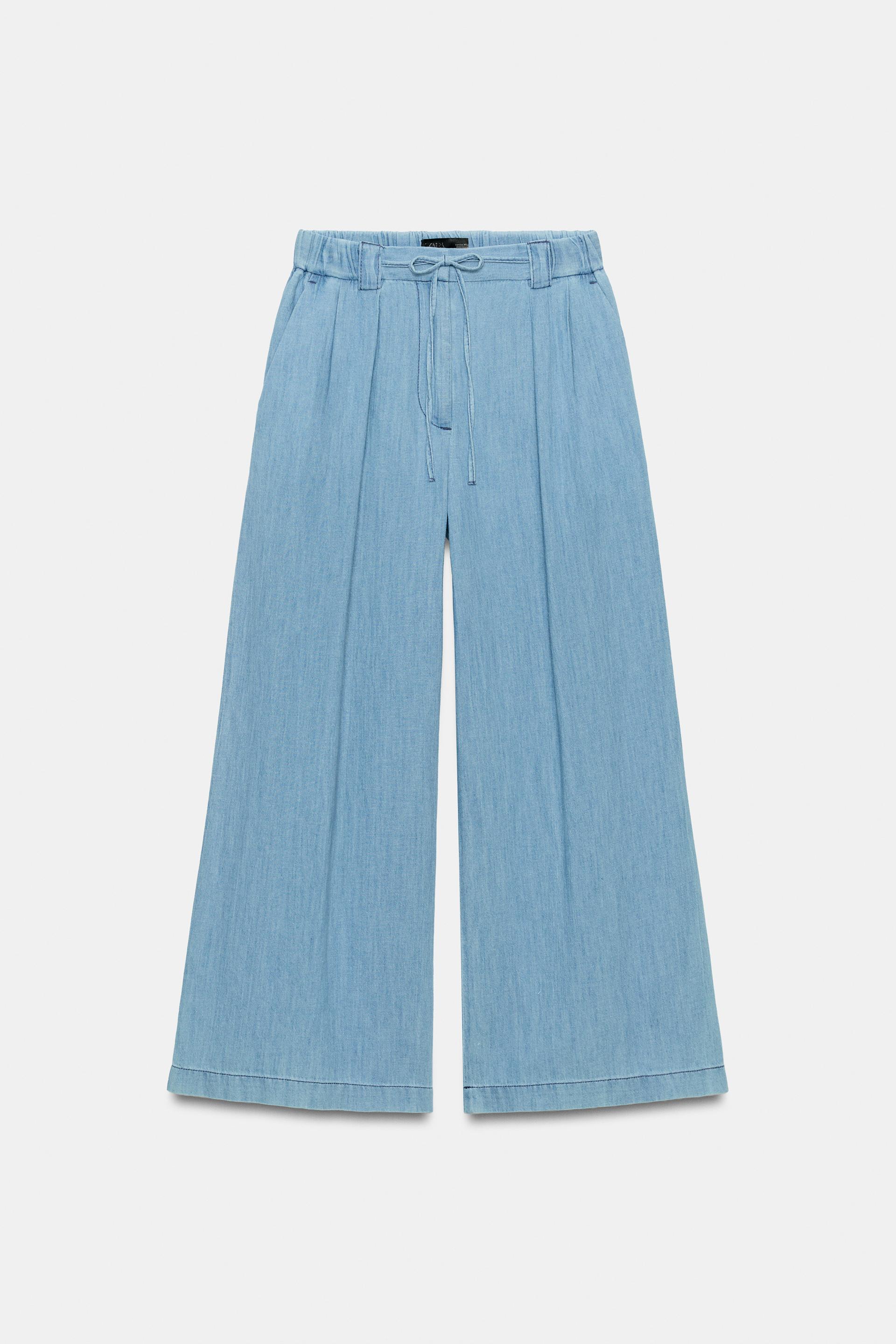 FLOWY CULOTTES by ZARA