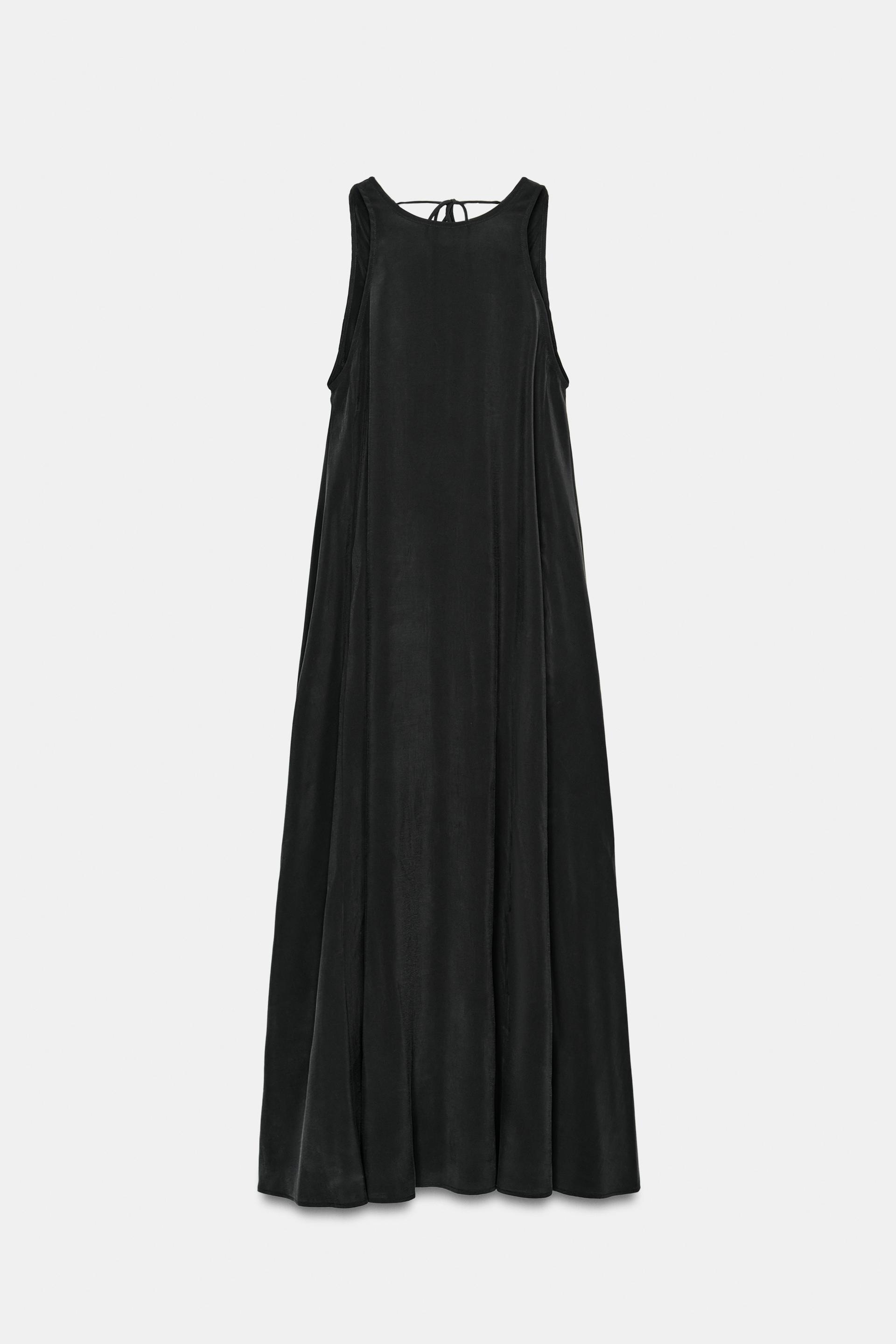 FLOWY LONG DRESS by ZARA