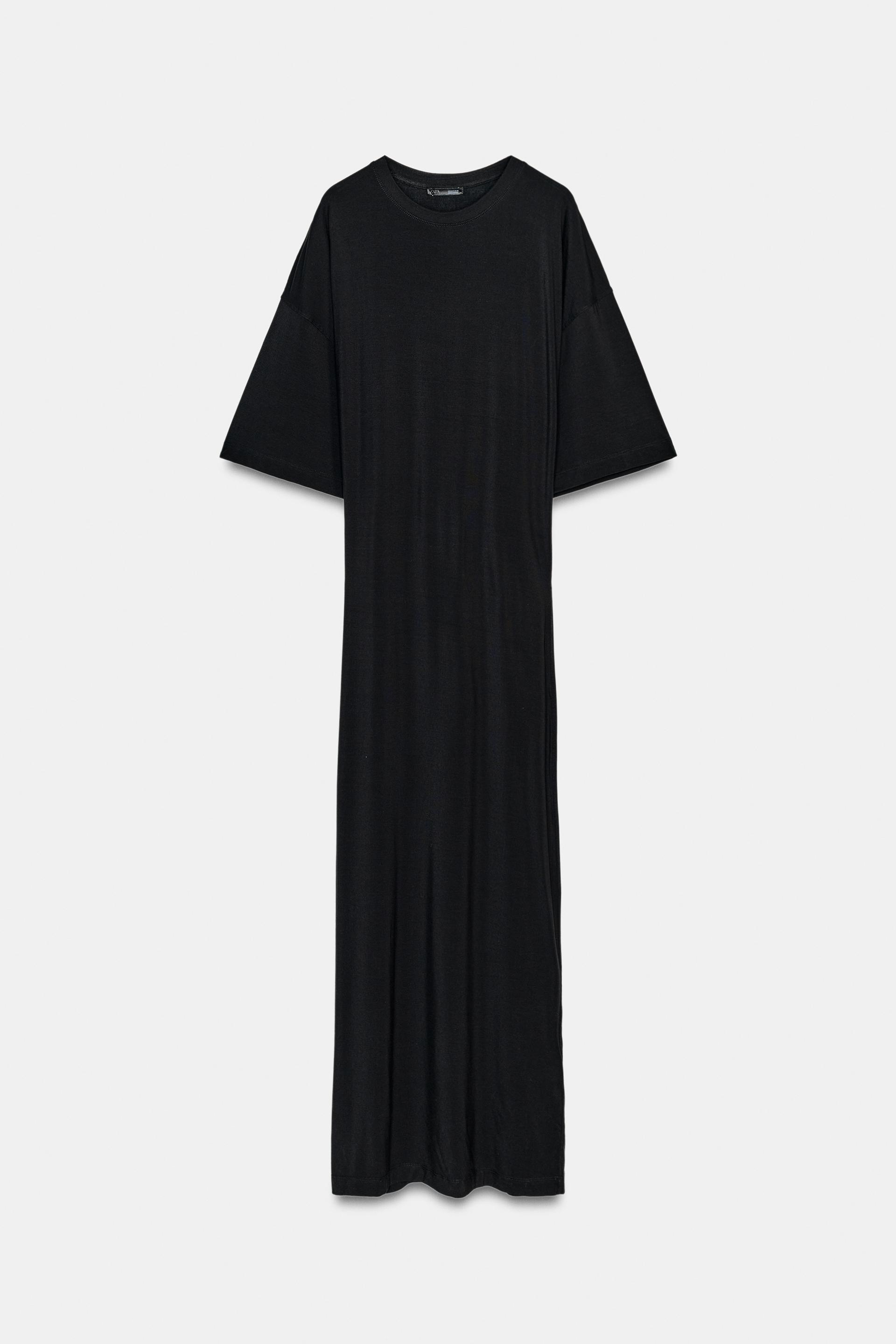 FLOWY LONG DRESS by ZARA