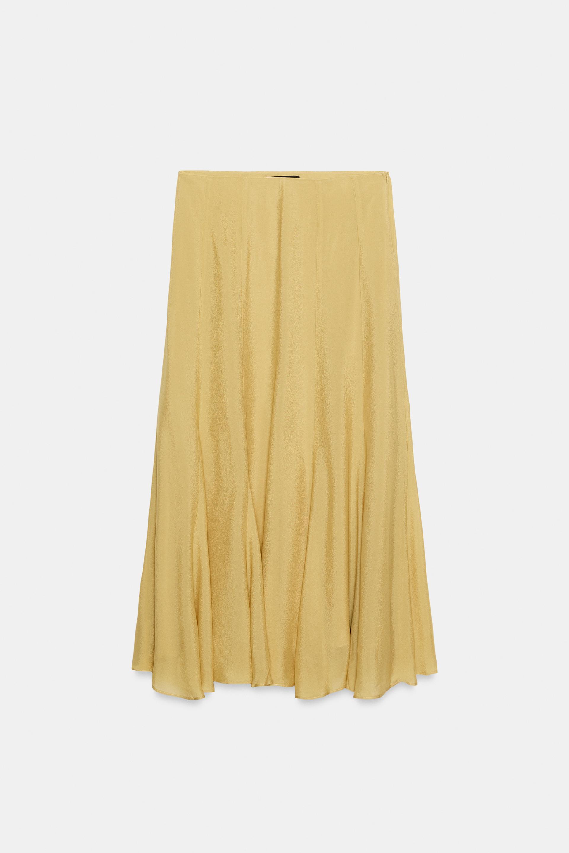 FLOWY LONG SKIRT by ZARA
