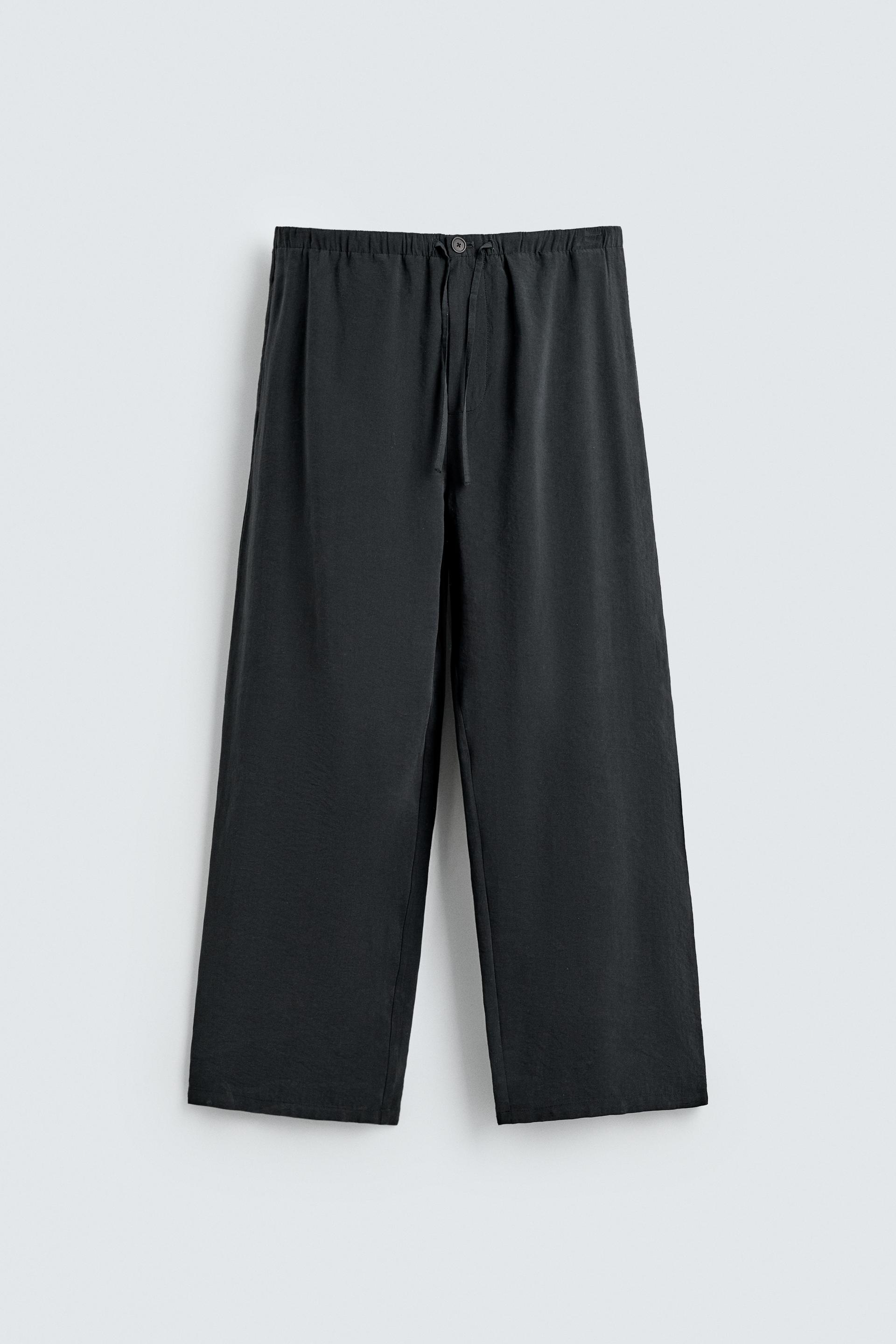 FLOWY RELAXED FIT PANTS by ZARA