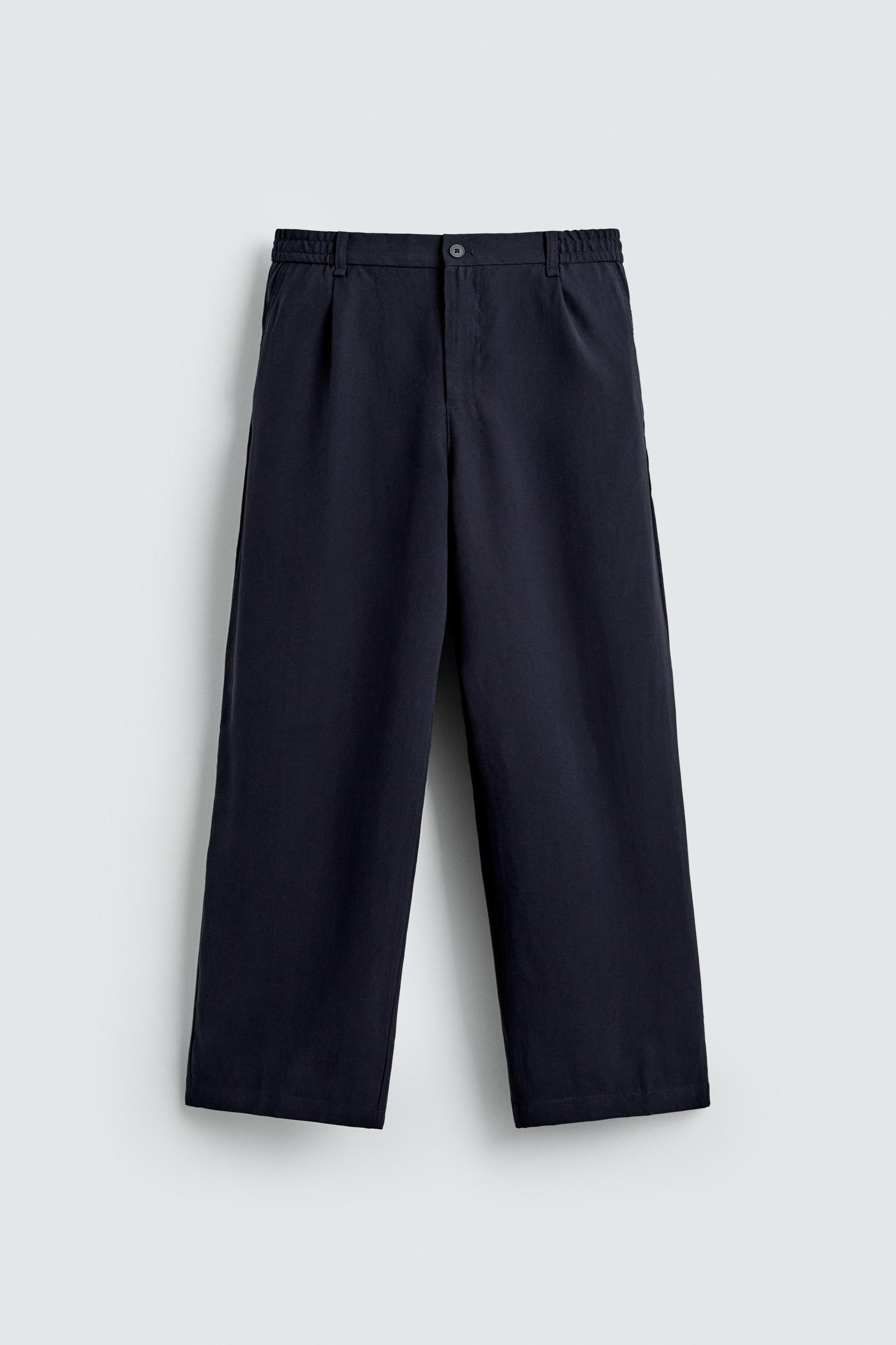 FLOWY RELAXED FIT PANTS by ZARA