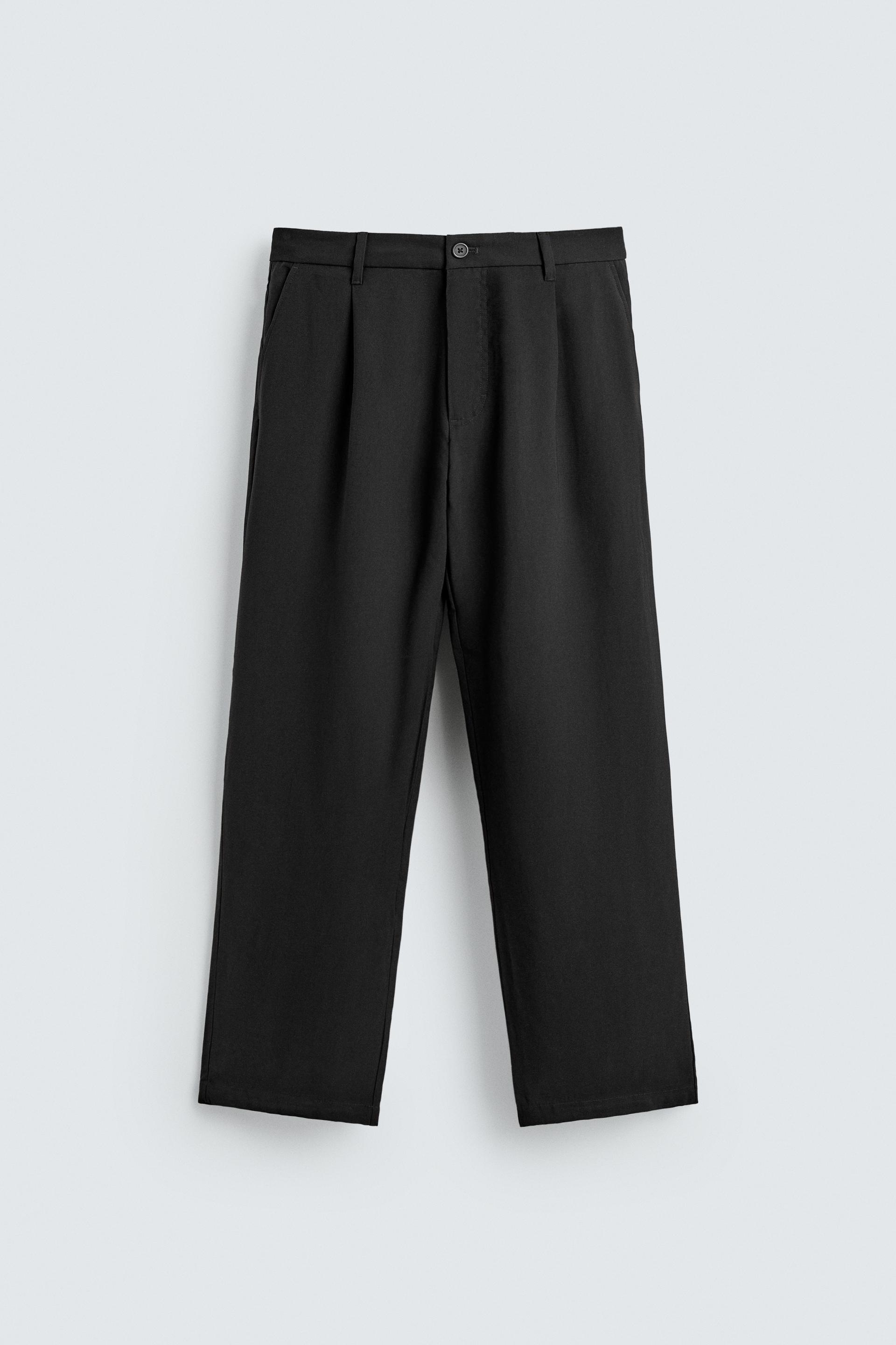 FLOWY RELAXED FIT PANTS by ZARA
