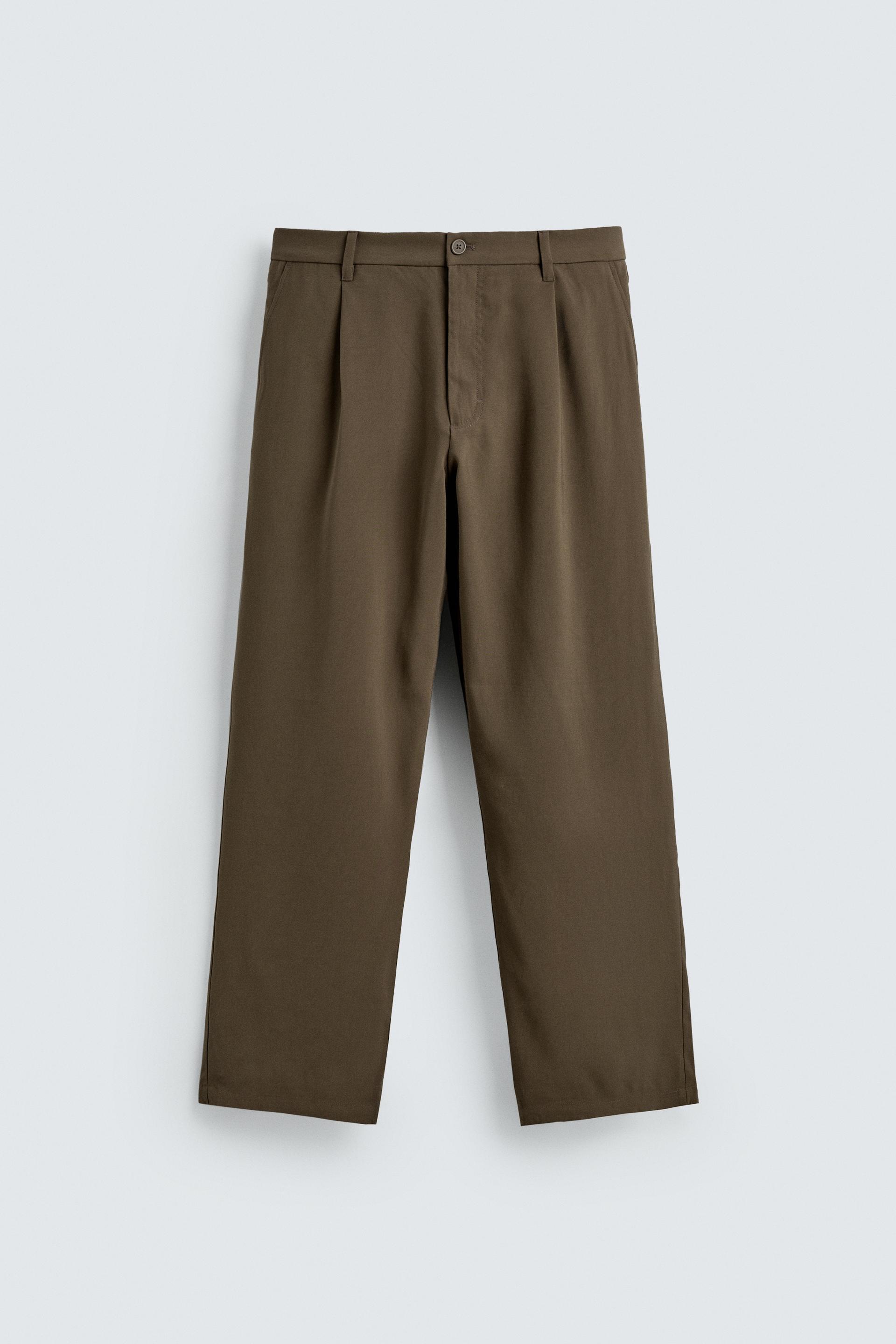 FLOWY RELAXED FIT PANTS by ZARA