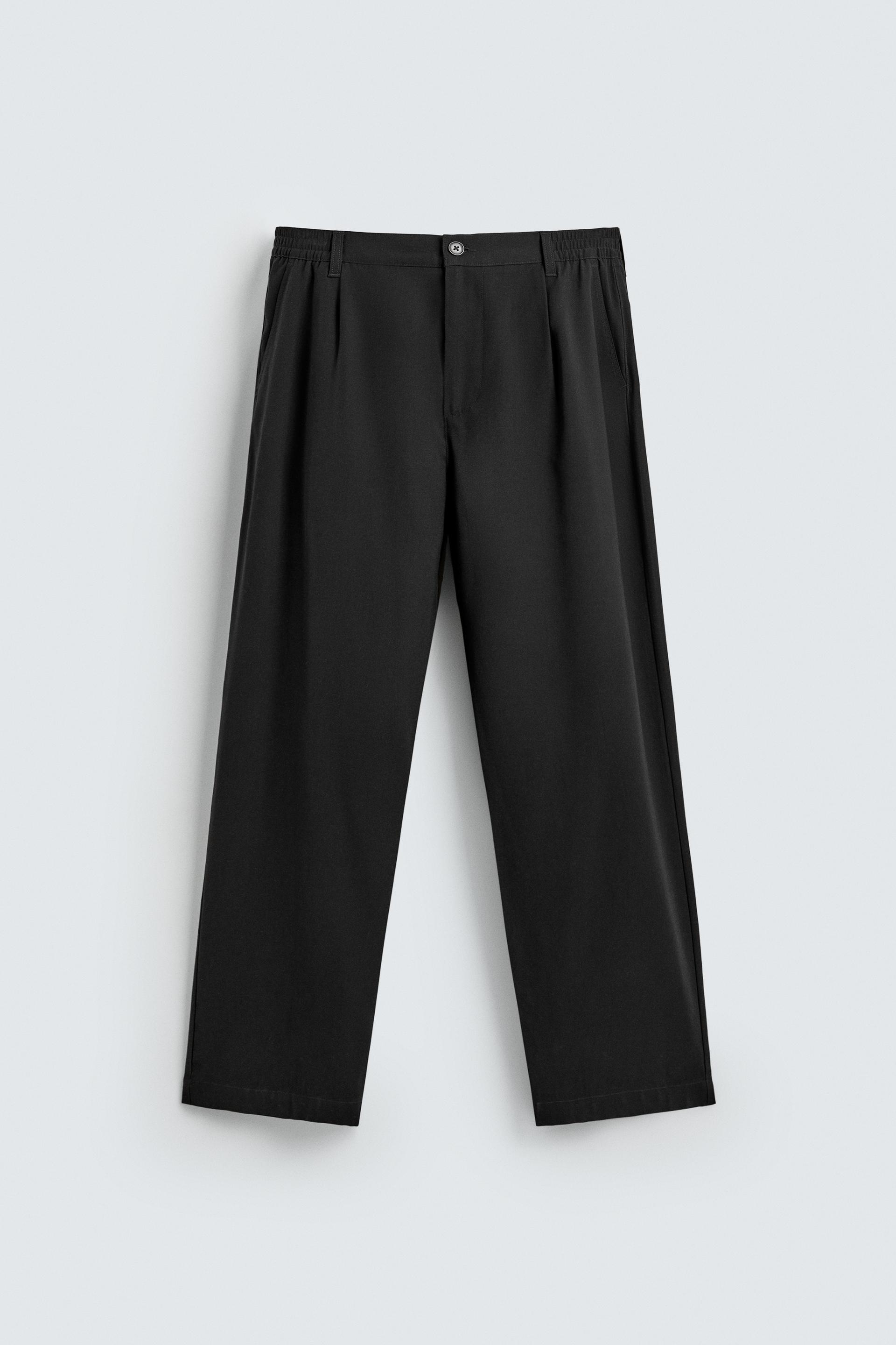 FLOWY RELAXED FIT PANTS by ZARA