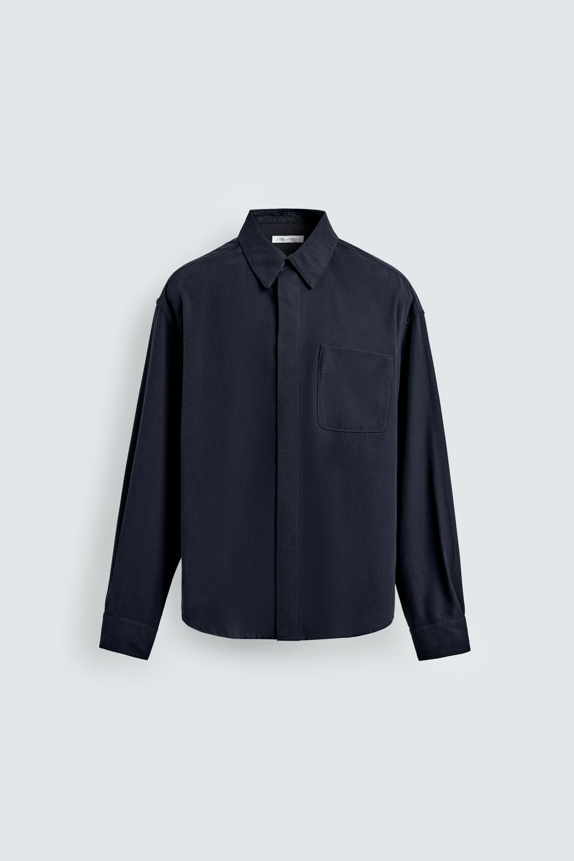 FLOWY RELAXED FIT SHIRT by ZARA