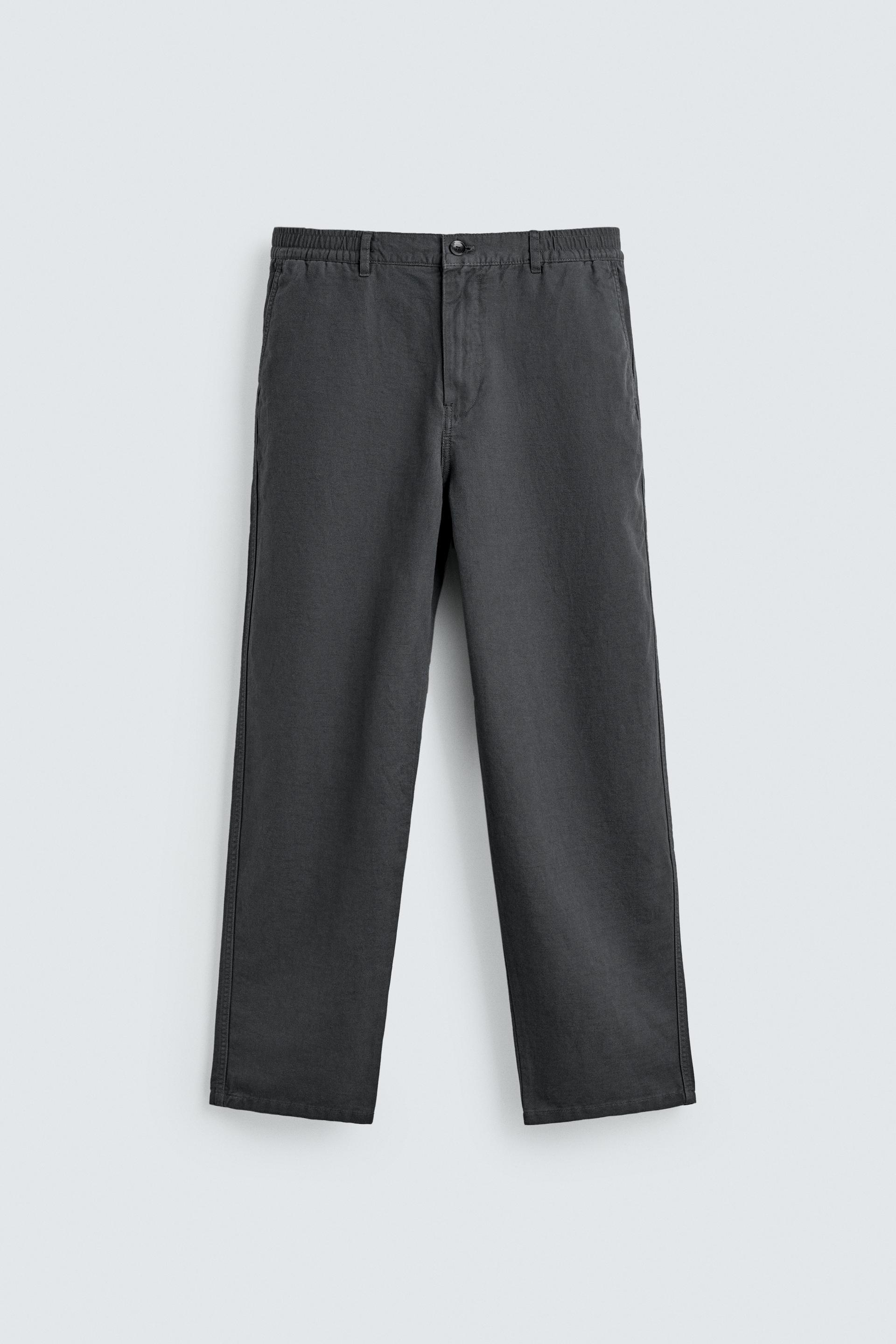 FLOWY STRAIGHT FIT PANTS by ZARA