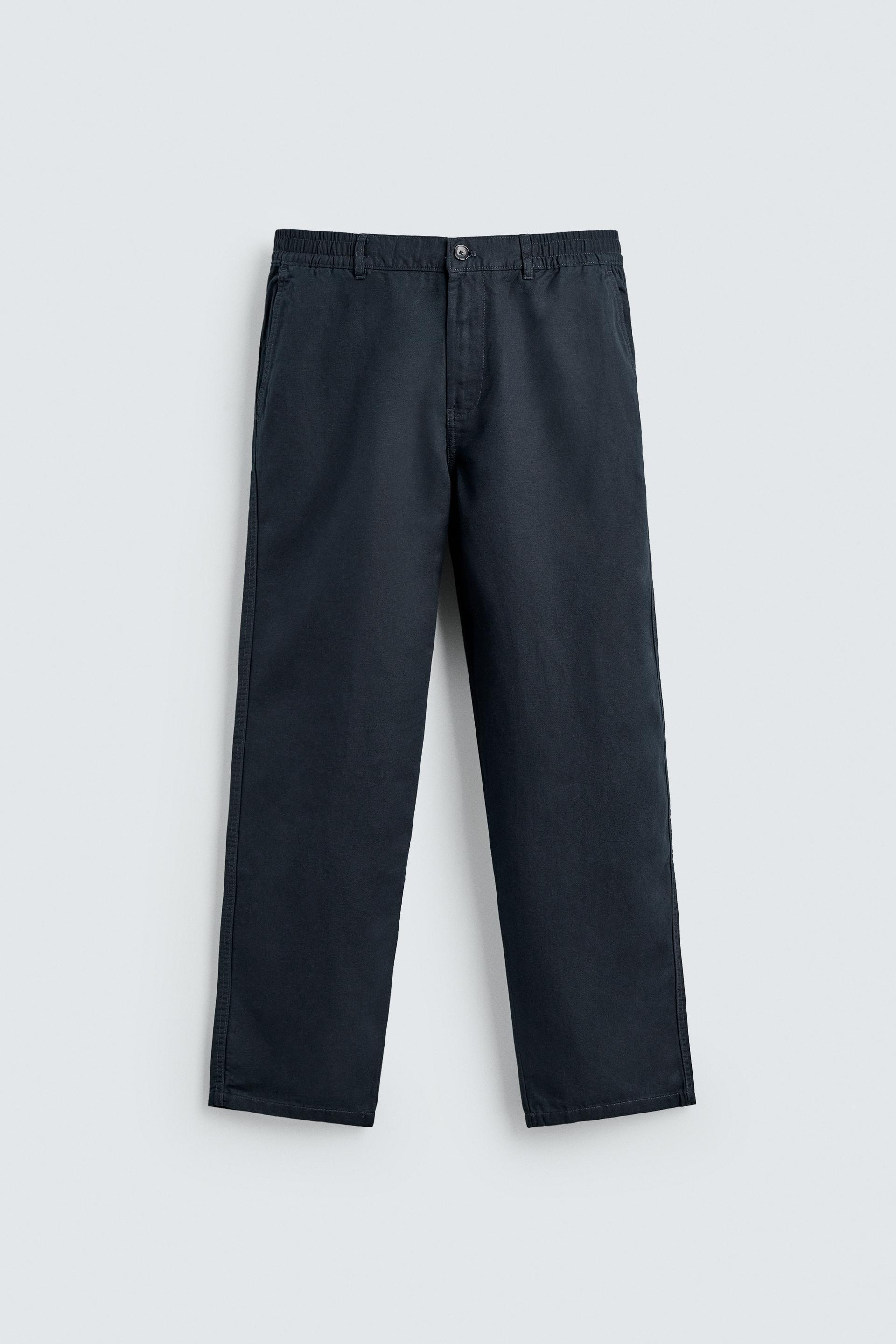 FLOWY STRAIGHT FIT PANTS by ZARA