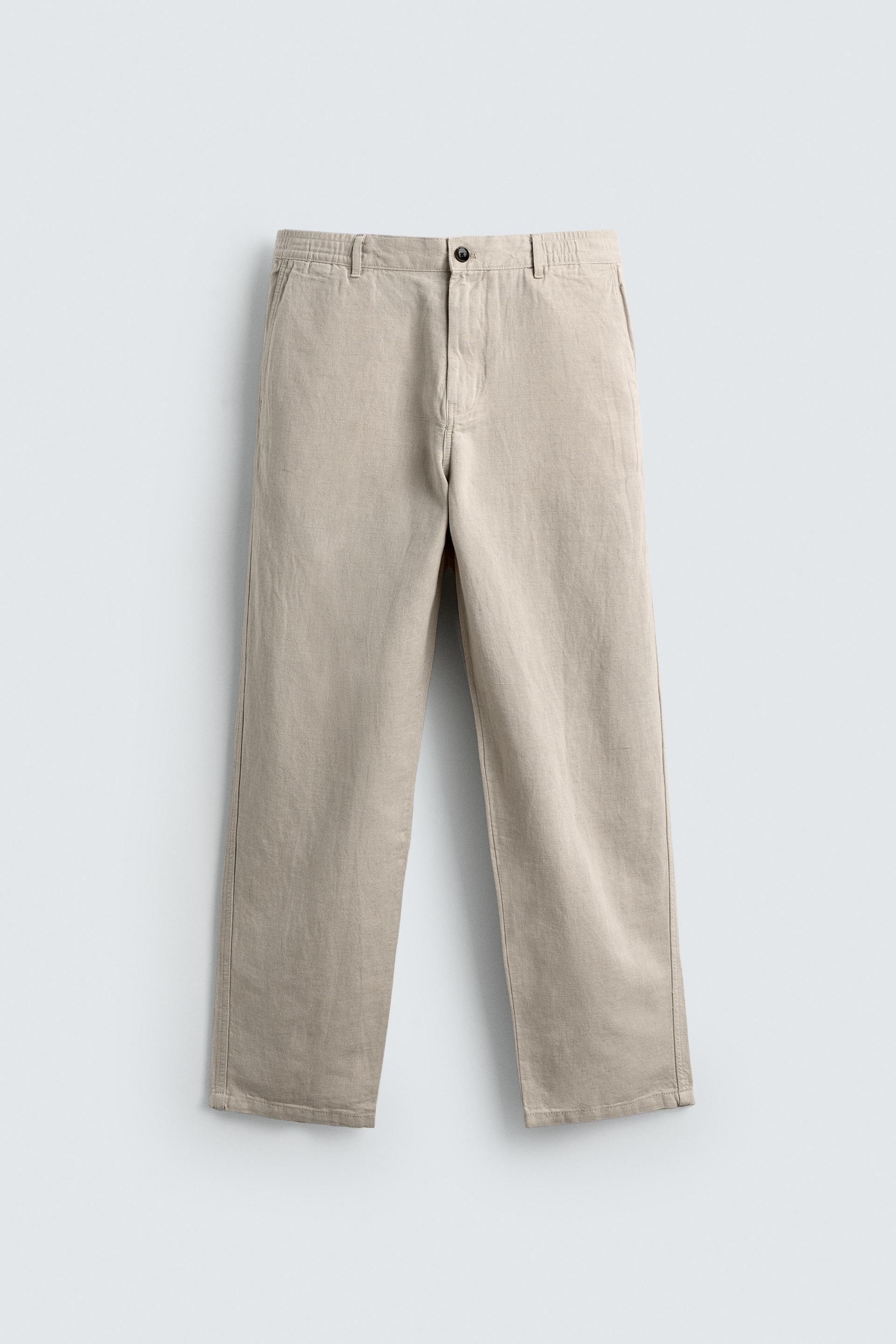 FLOWY STRAIGHT FIT PANTS by ZARA