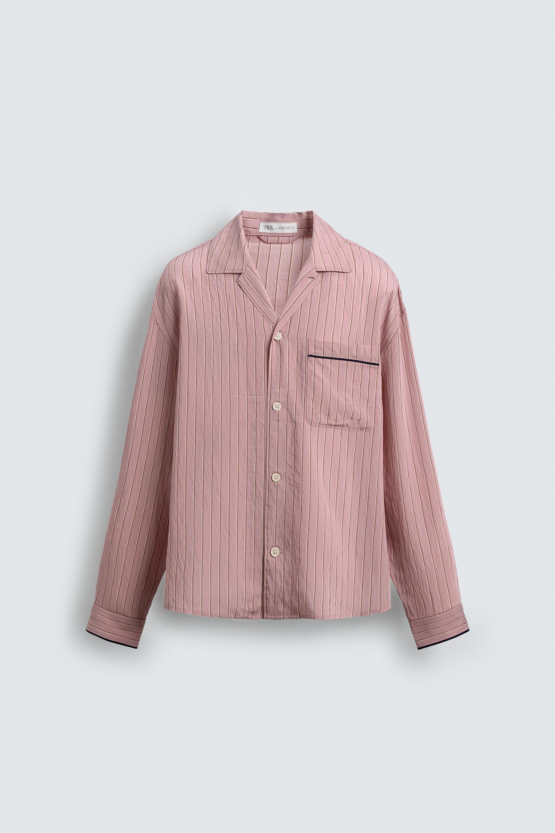 FLOWY STRIPED SHIRT by ZARA