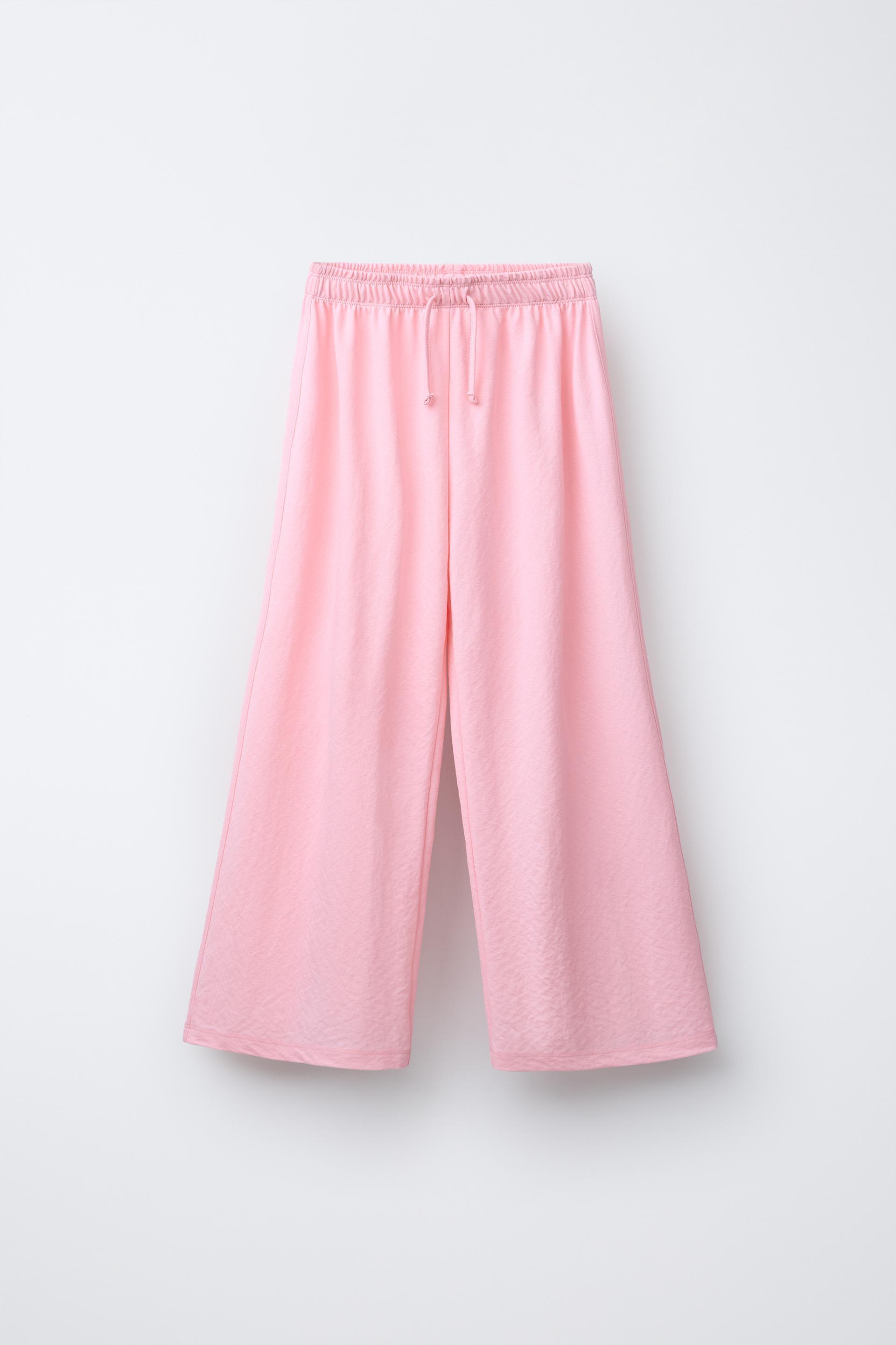 FLOWY WIDE LEG PANTS by ZARA
