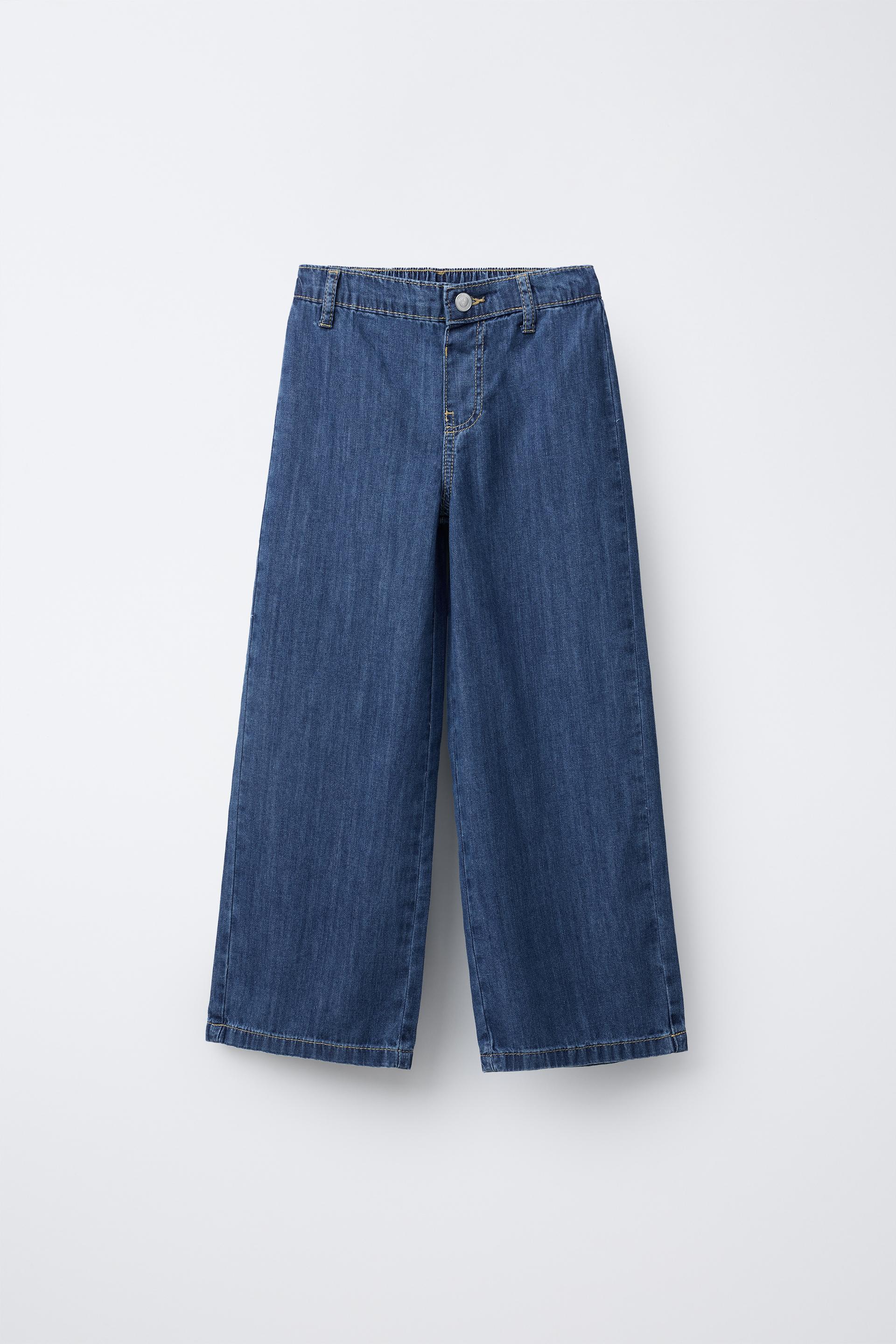 FLOWY WIDE LEG PANTS by ZARA