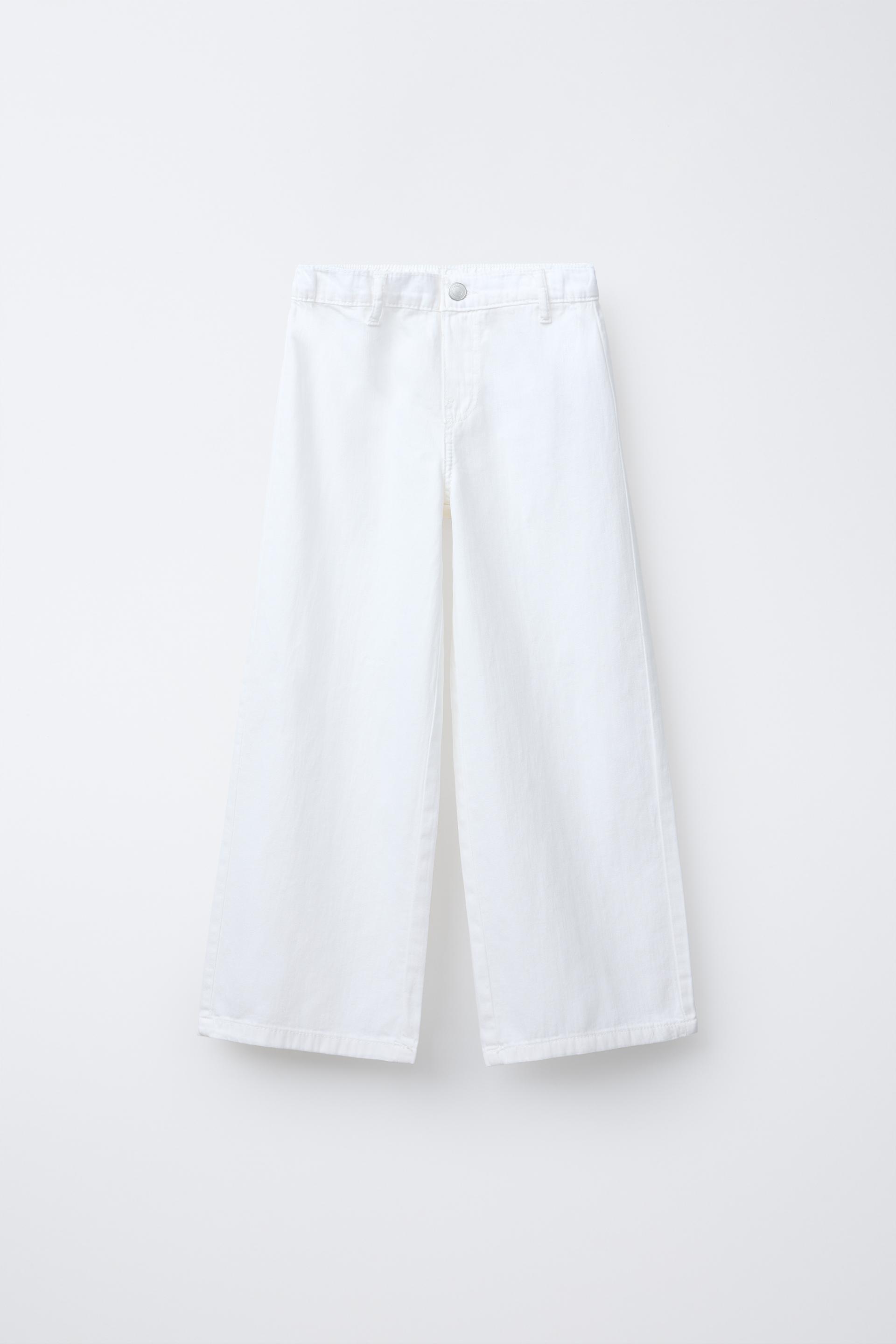 FLOWY WIDE LEG PANTS by ZARA