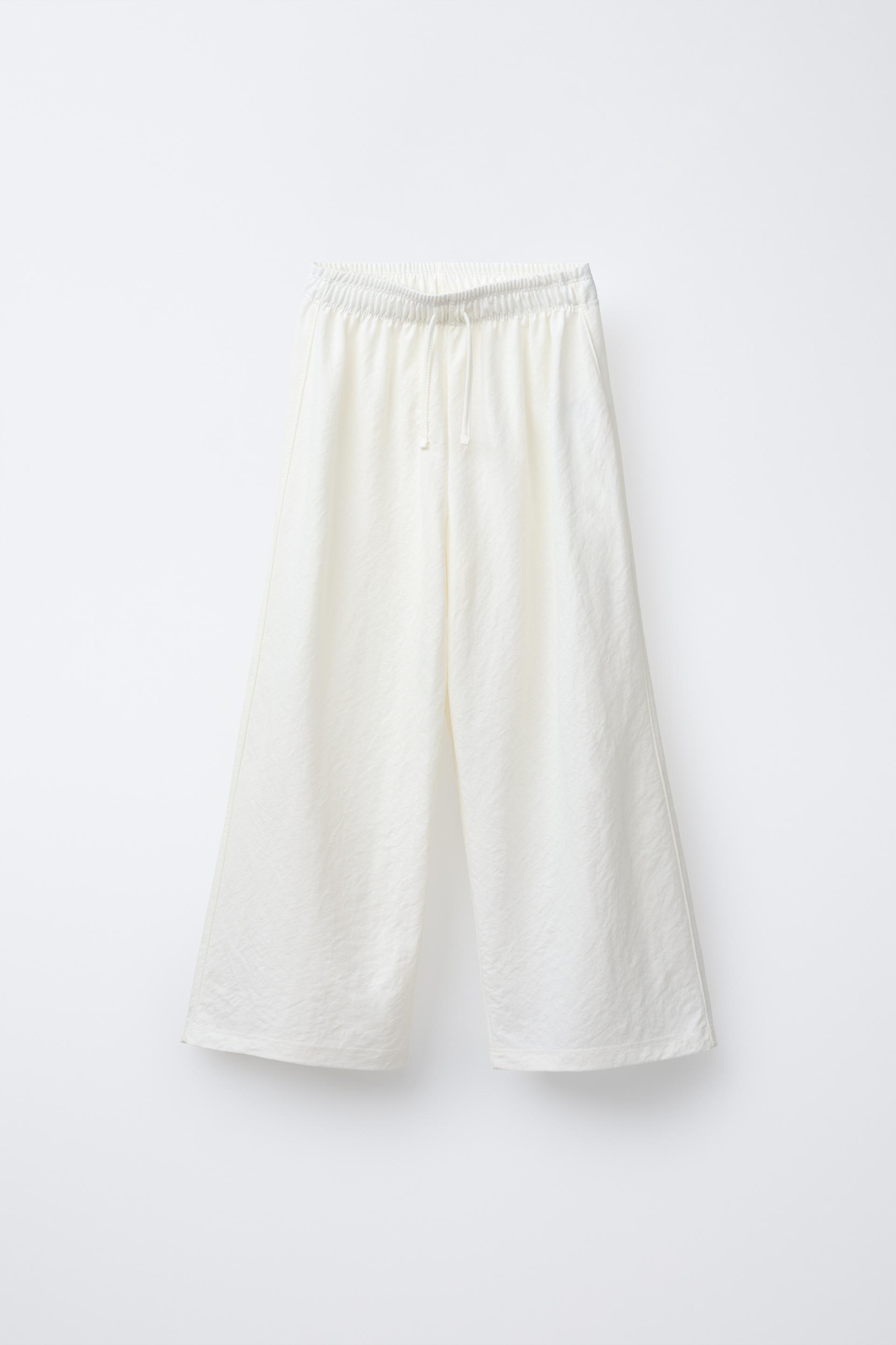 FLOWY WIDE LEG PANTS by ZARA