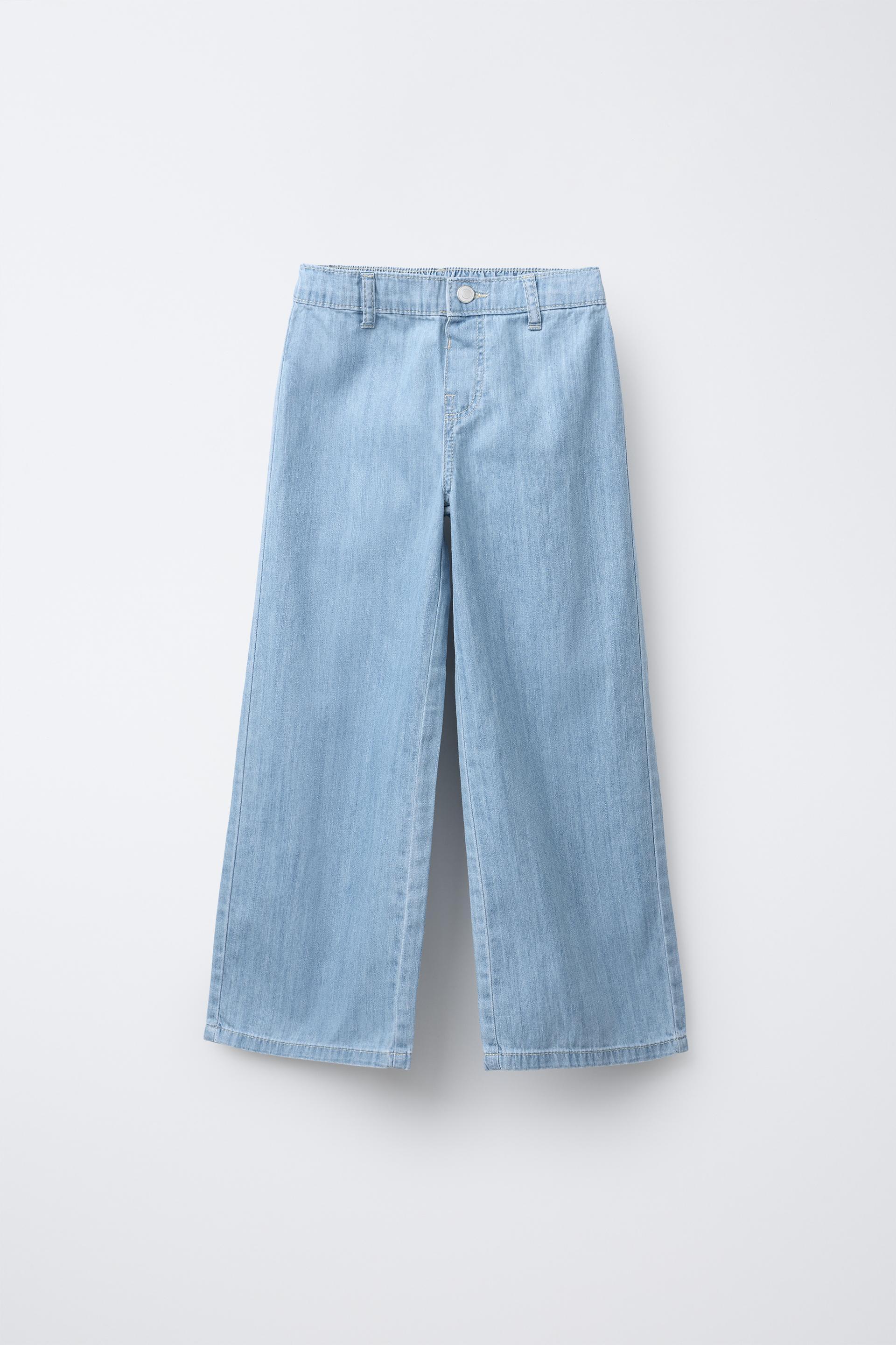 FLOWY WIDE LEG PANTS by ZARA