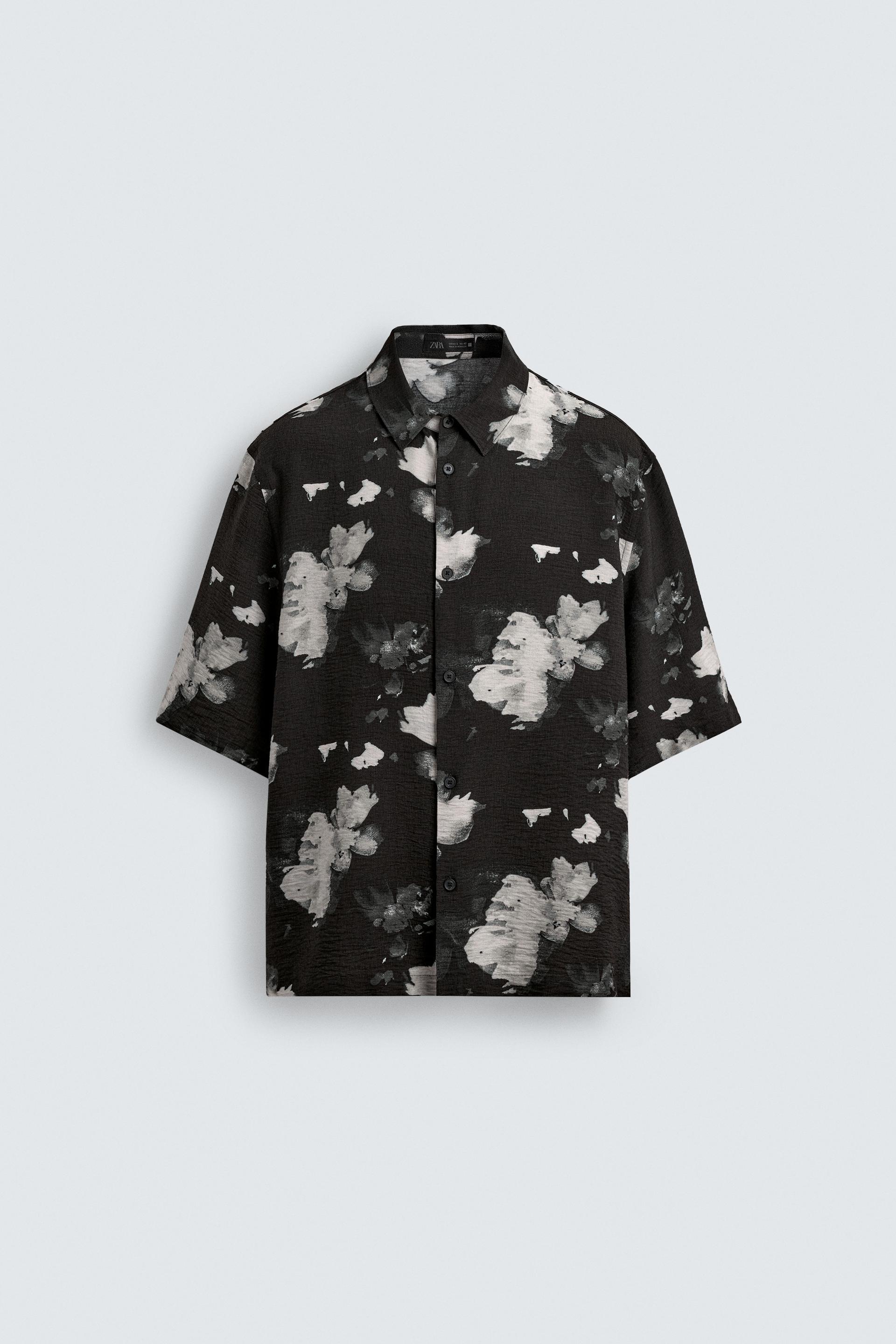 FLUID FLORAL PRINT SHIRT by ZARA