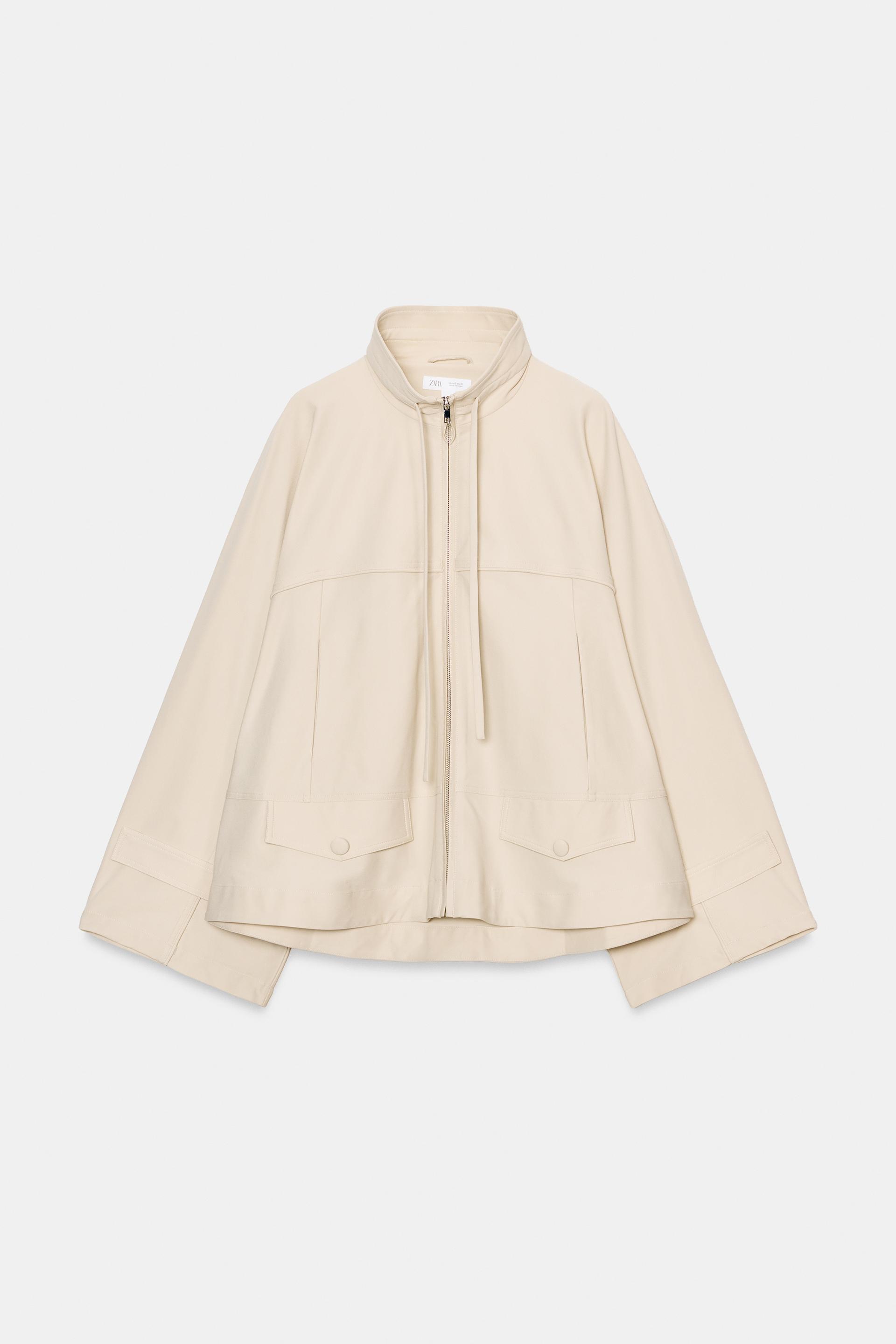 FLUID HIGH NECK JACKET by ZARA