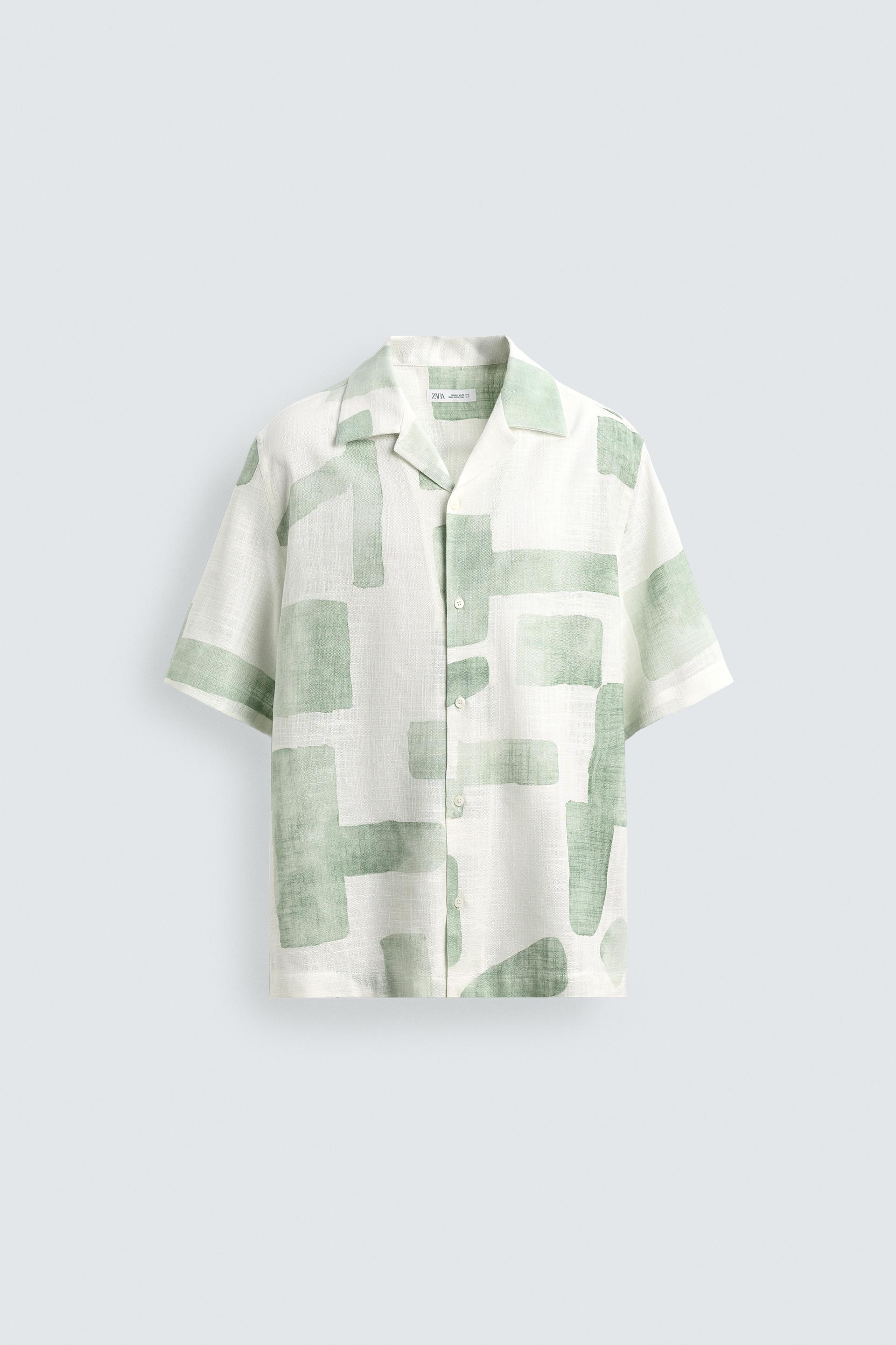 FLUID TEXTURED SHIRT by ZARA