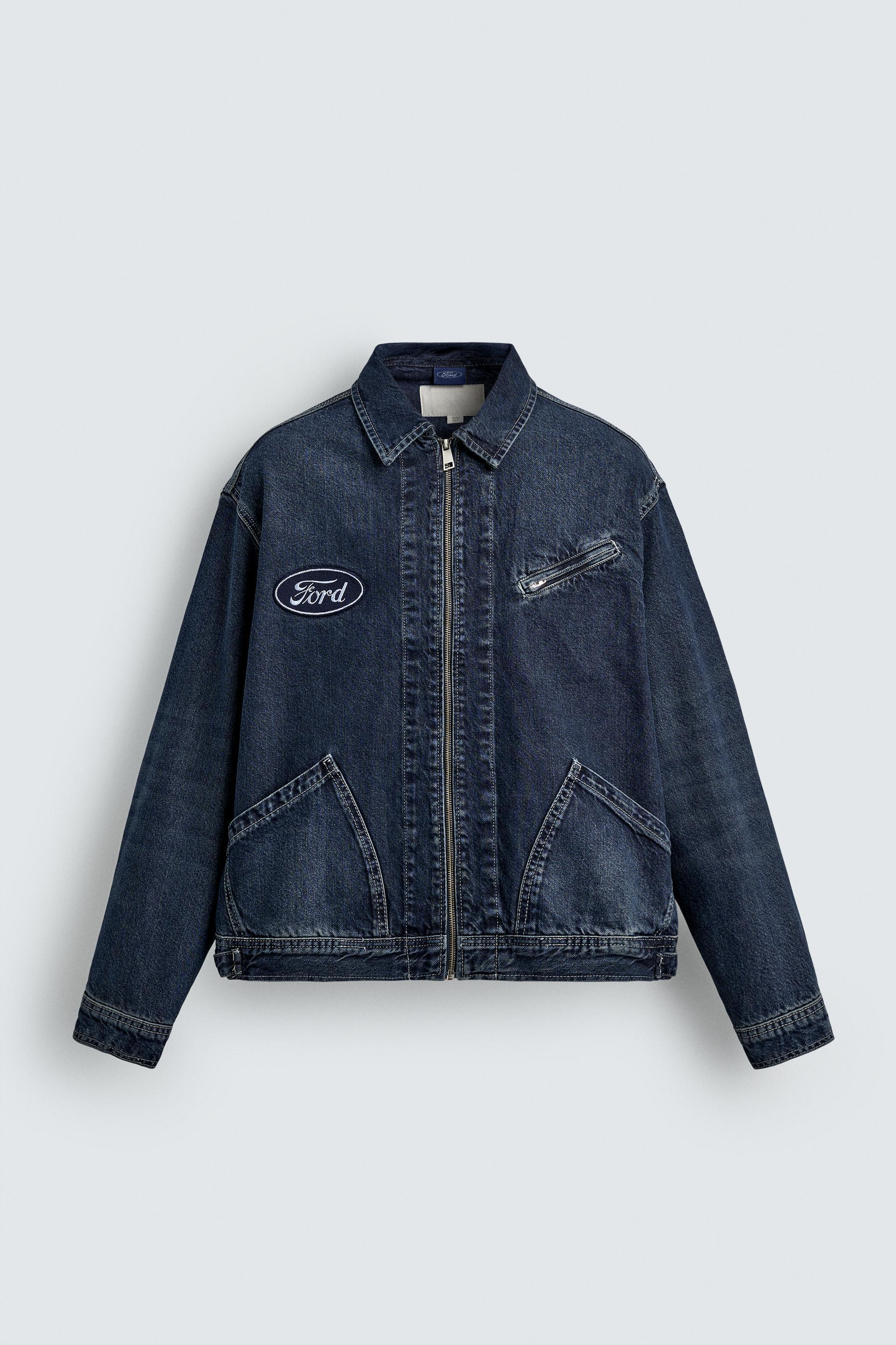 FORD © PATCH DENIM JACKET by ZARA