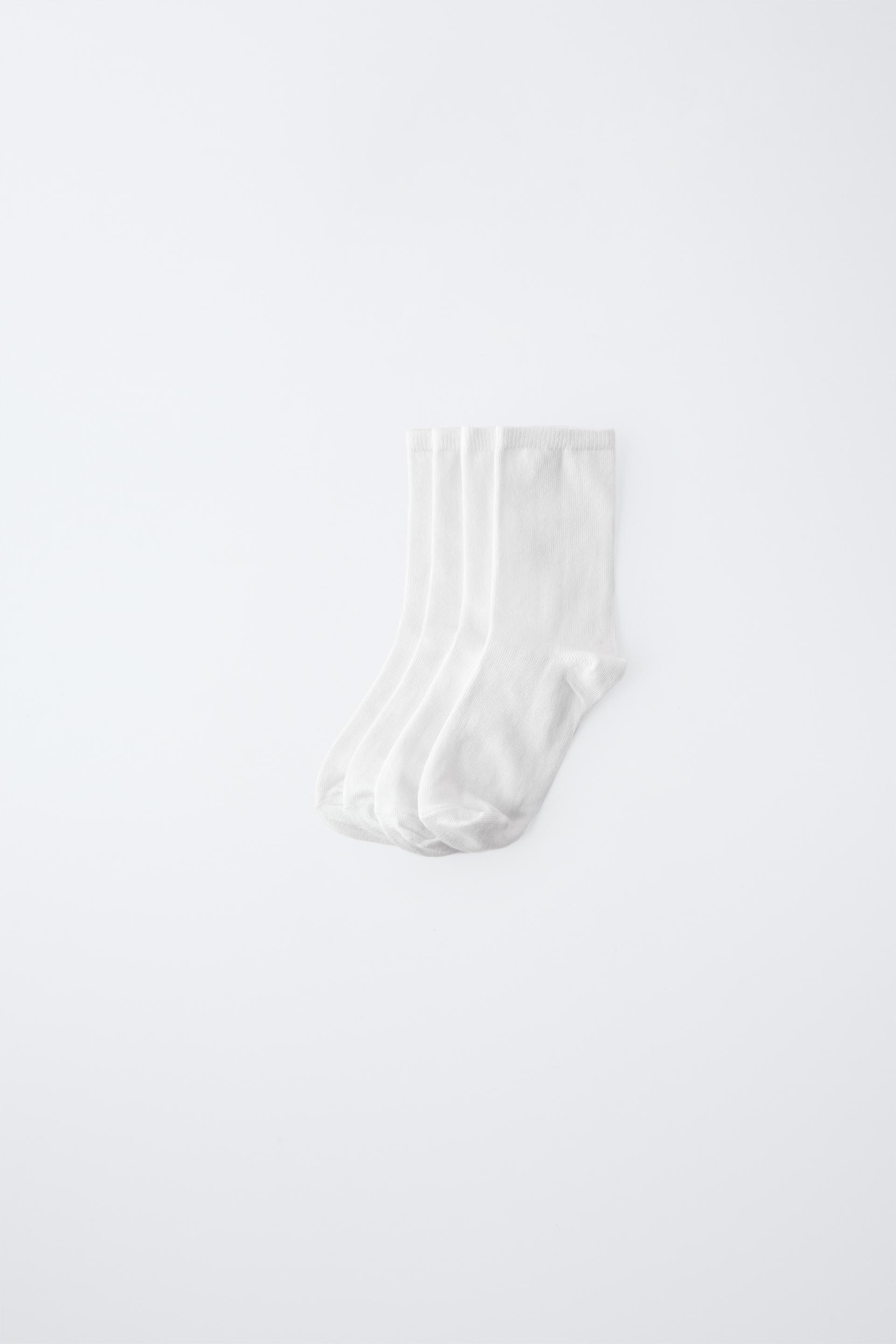 FOUR-PACK OF MID-RISE SOCKS by ZARA