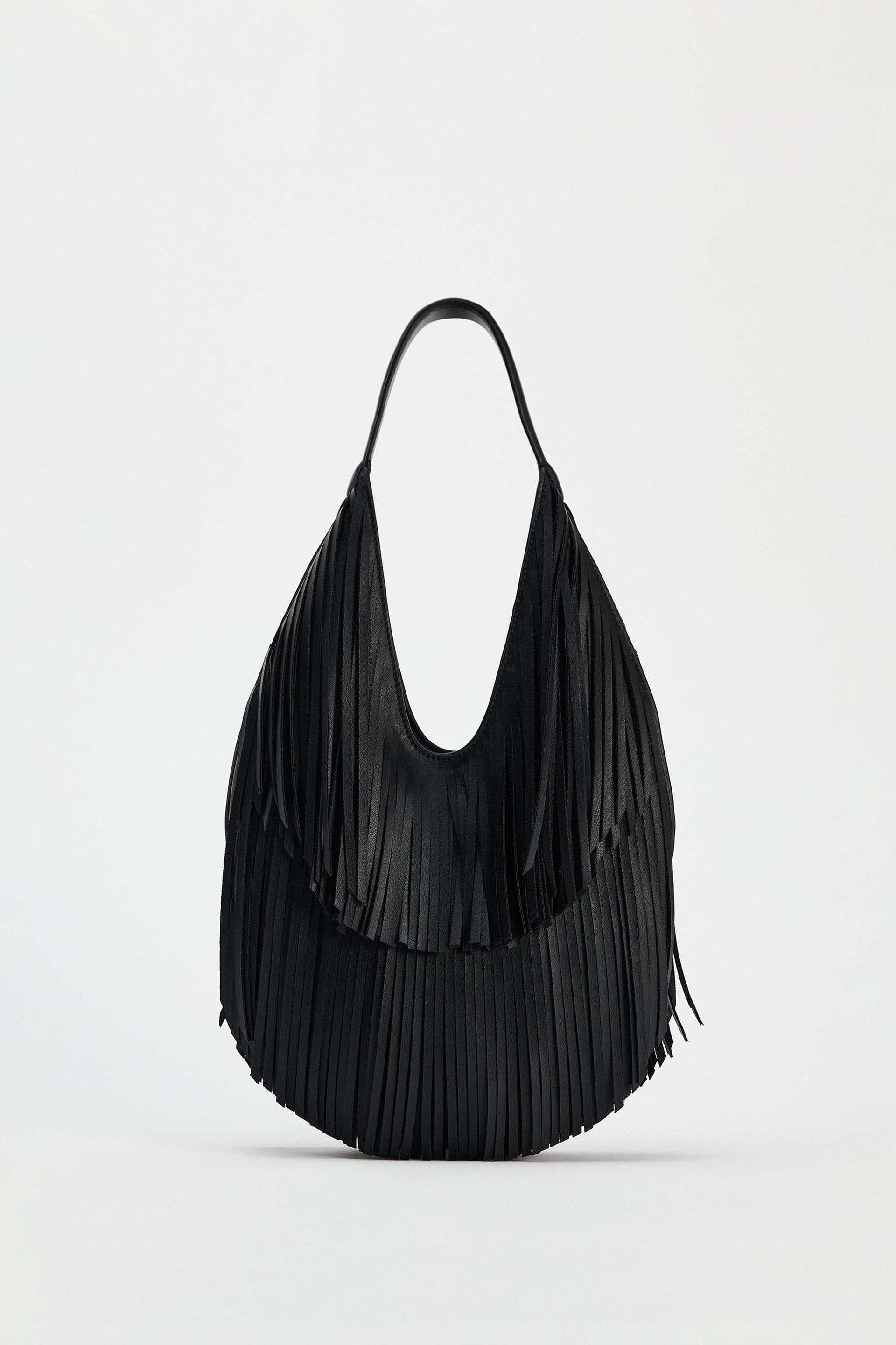 FRINGED SHOPPER by ZARA