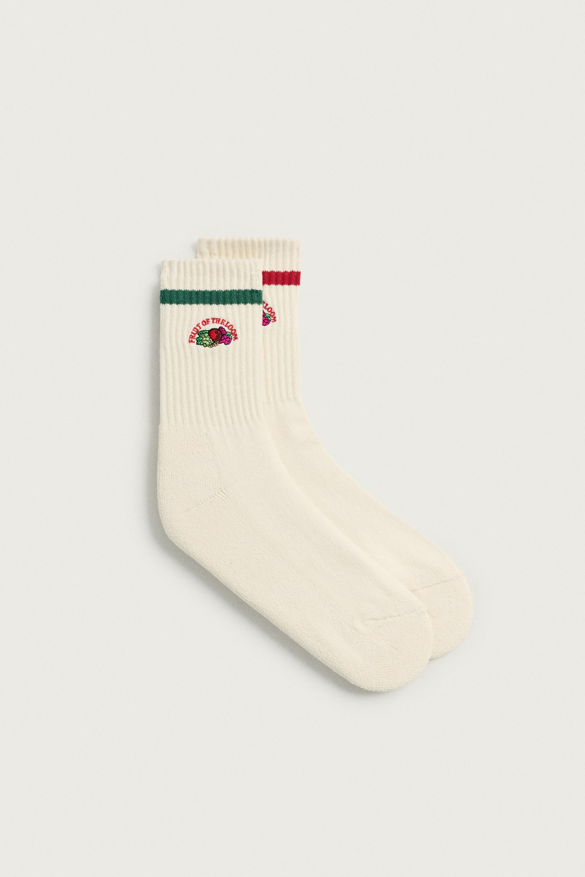 FRUIT OF THE LOOM™ RIBBED SOCKS PACK by ZARA