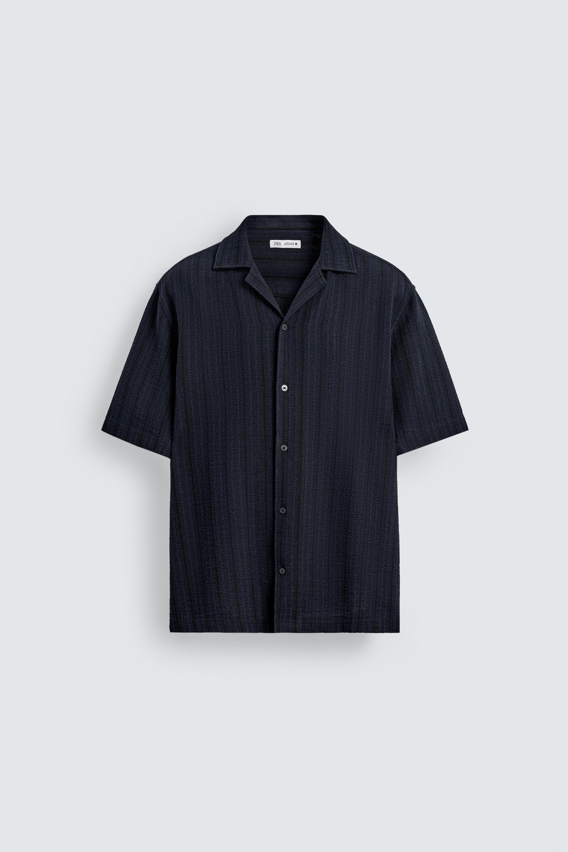 GEOMETRIC JACQUARD SHIRT by ZARA