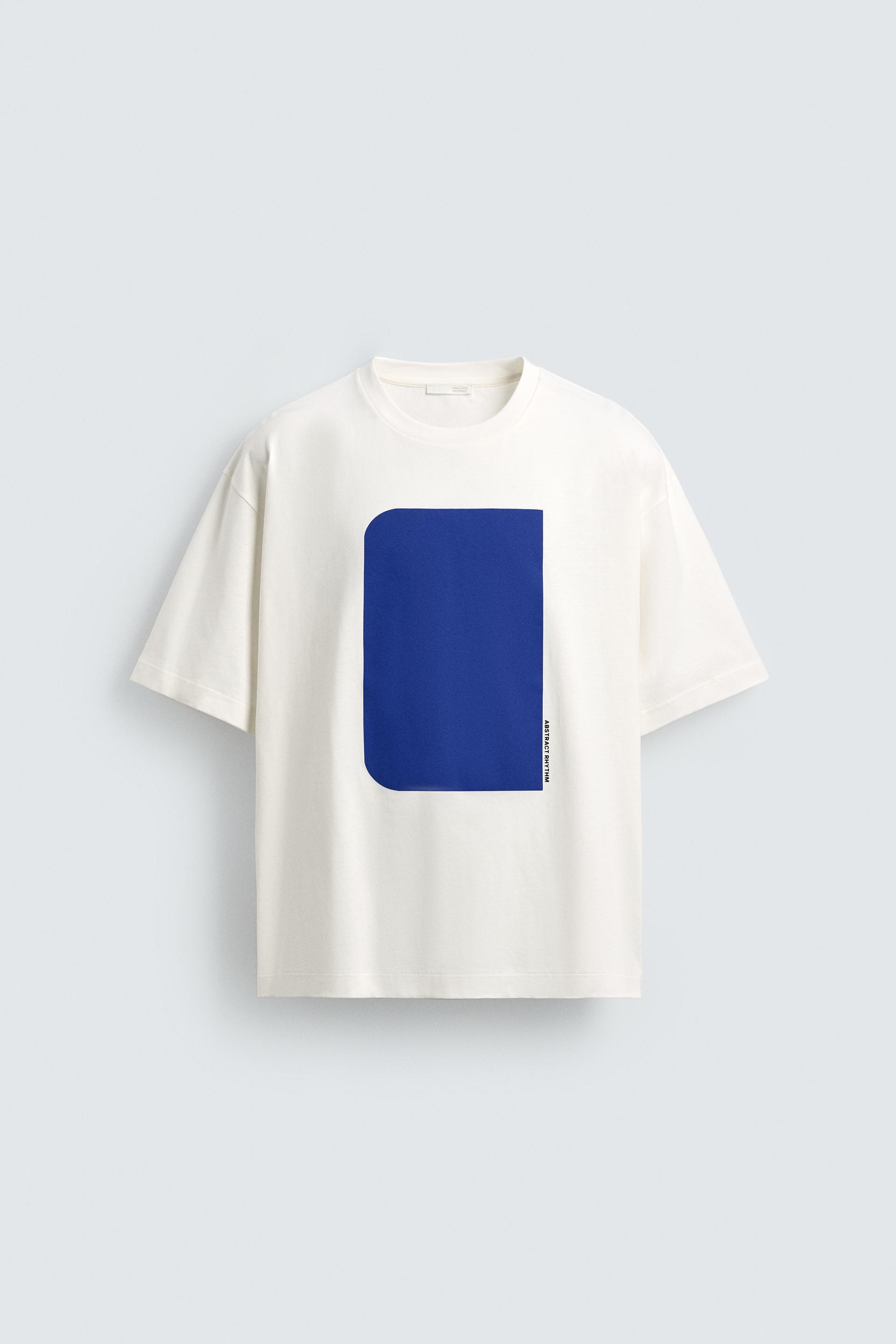 GEOMETRIC PRINT T-SHIRT by ZARA