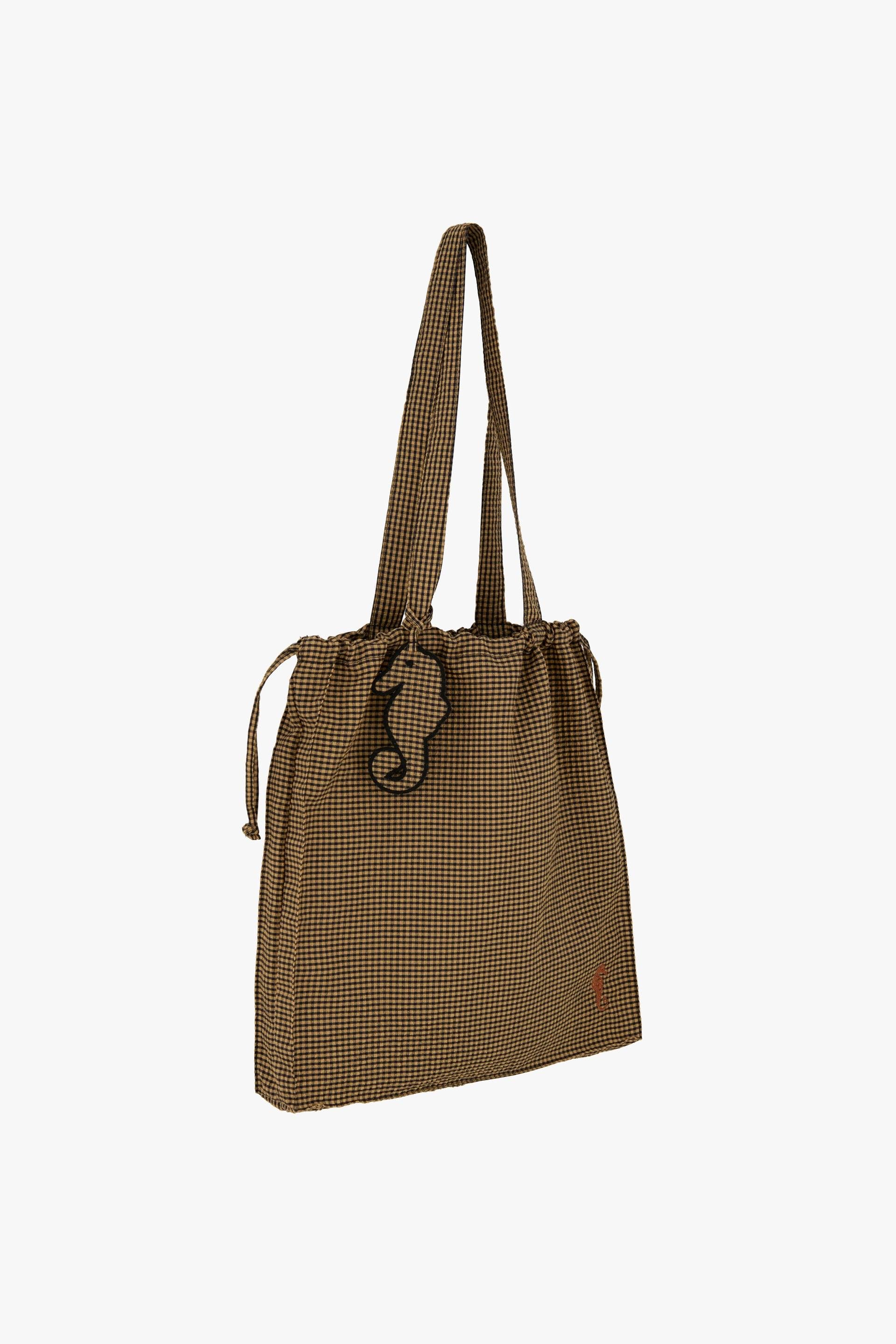 GINGHAM SEAHORSE TOTE BAG LIMITED EDITION by ZARA