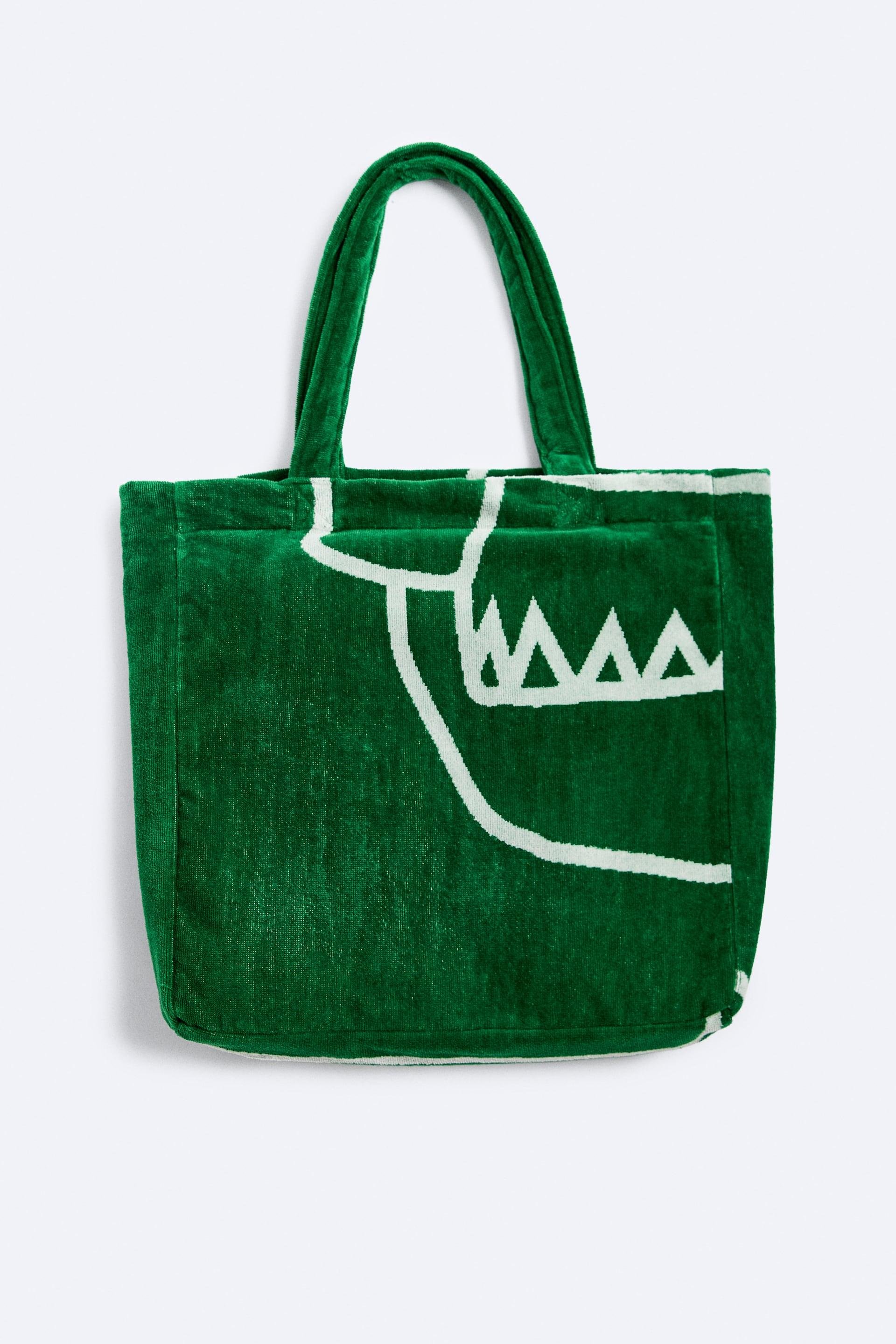 GRAPHIC TOTE + TOWEL PACK by ZARA