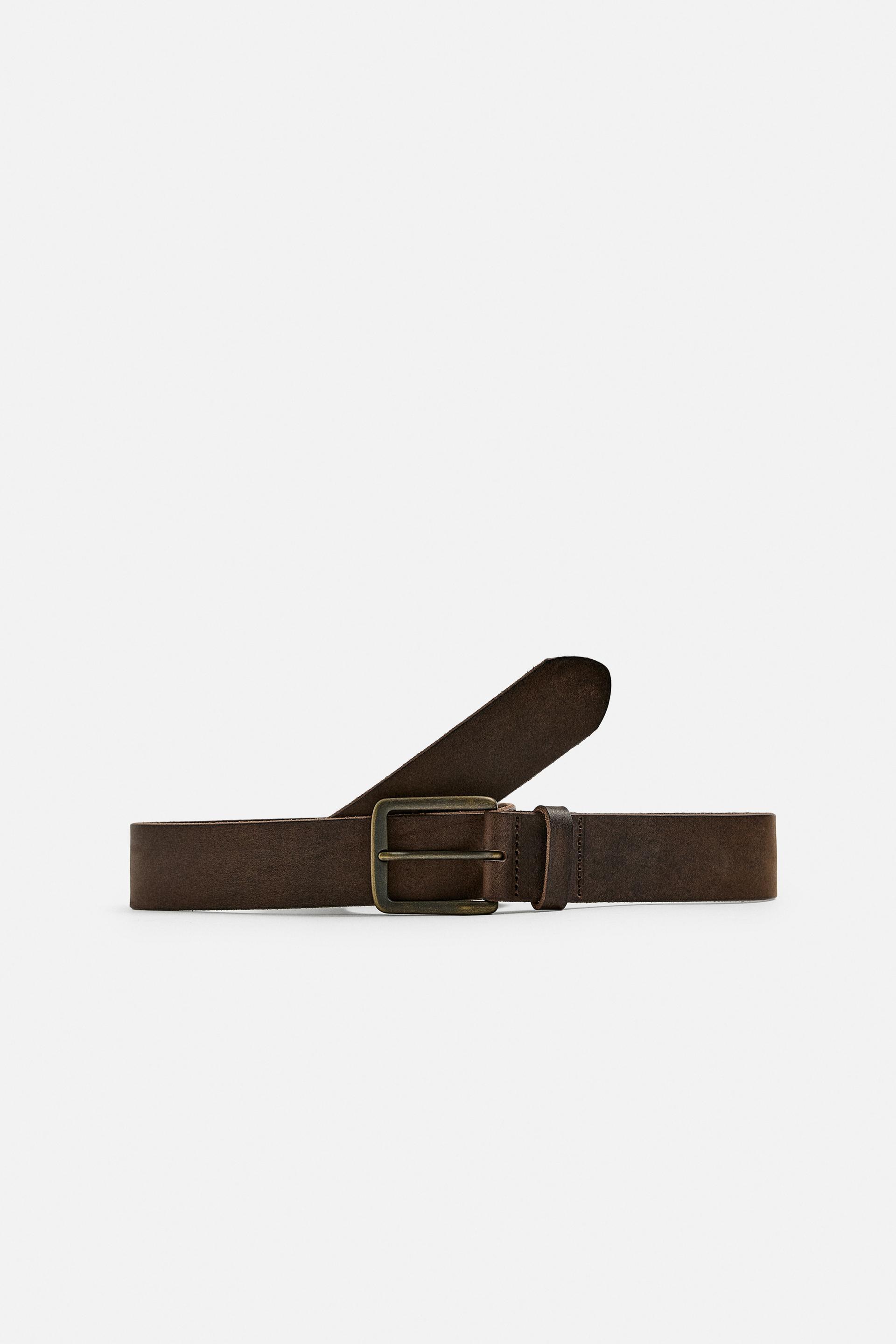 GUITARRICADELAFUENTE LEATHER BELT by ZARA