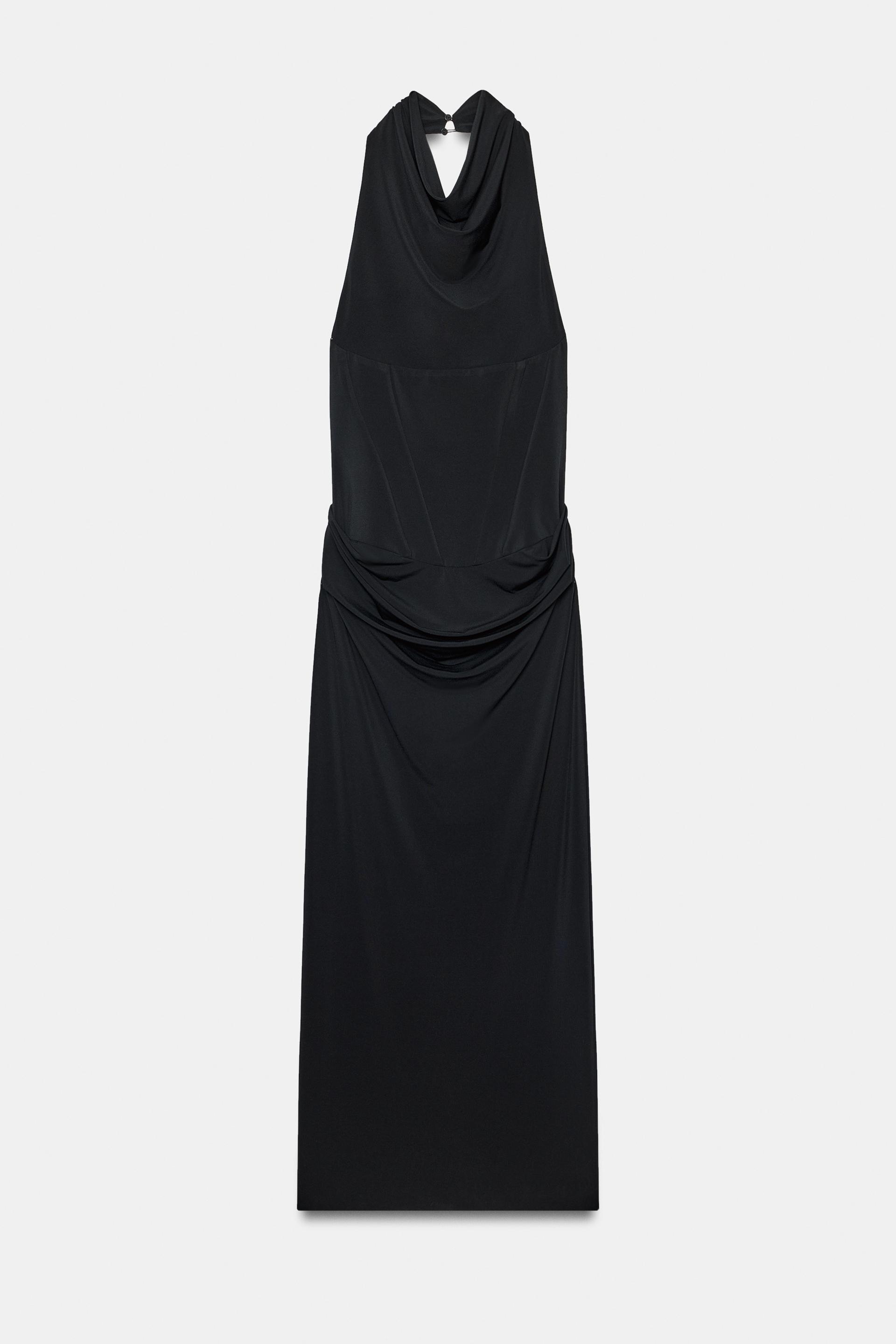 HALTER CORSET DRESS by ZARA