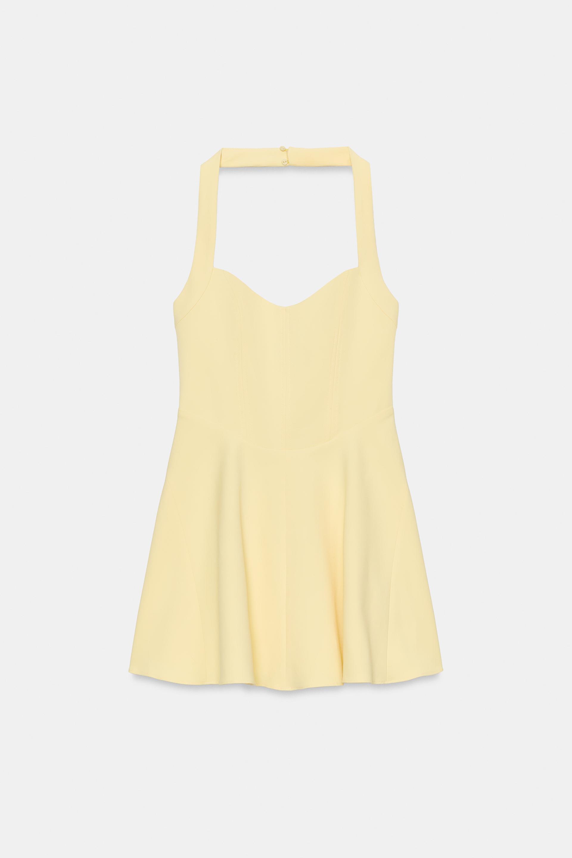 HALTER SWING DRESS by ZARA