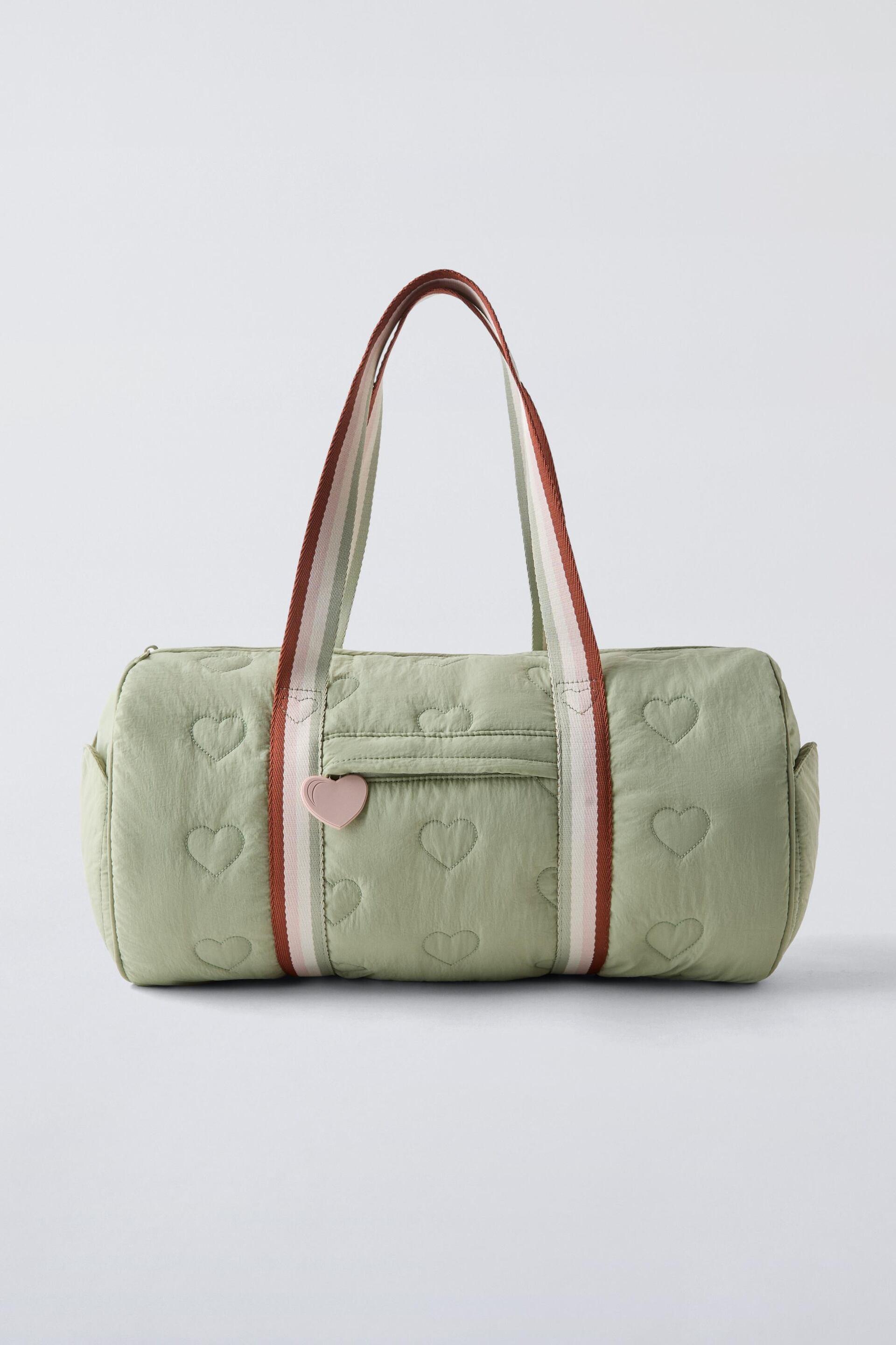 HEARTS DUFFEL BAG by ZARA