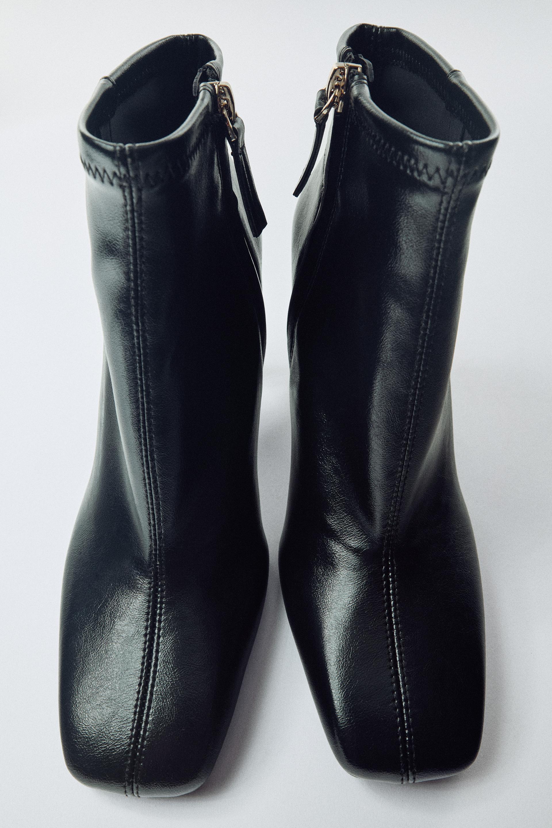 HEELED ANKLE BOOTS by ZARA
