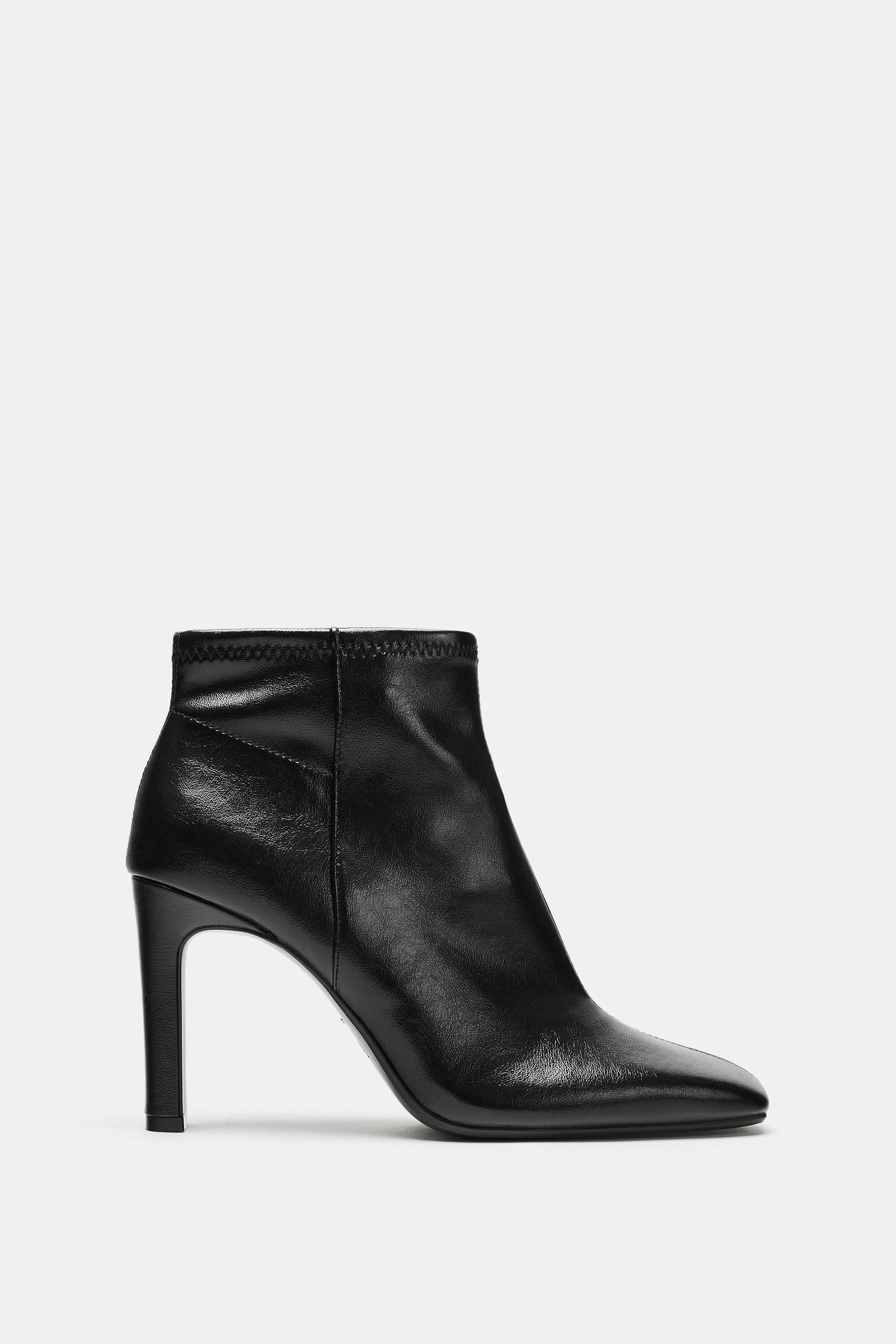 HEELED ANKLE BOOTS by ZARA