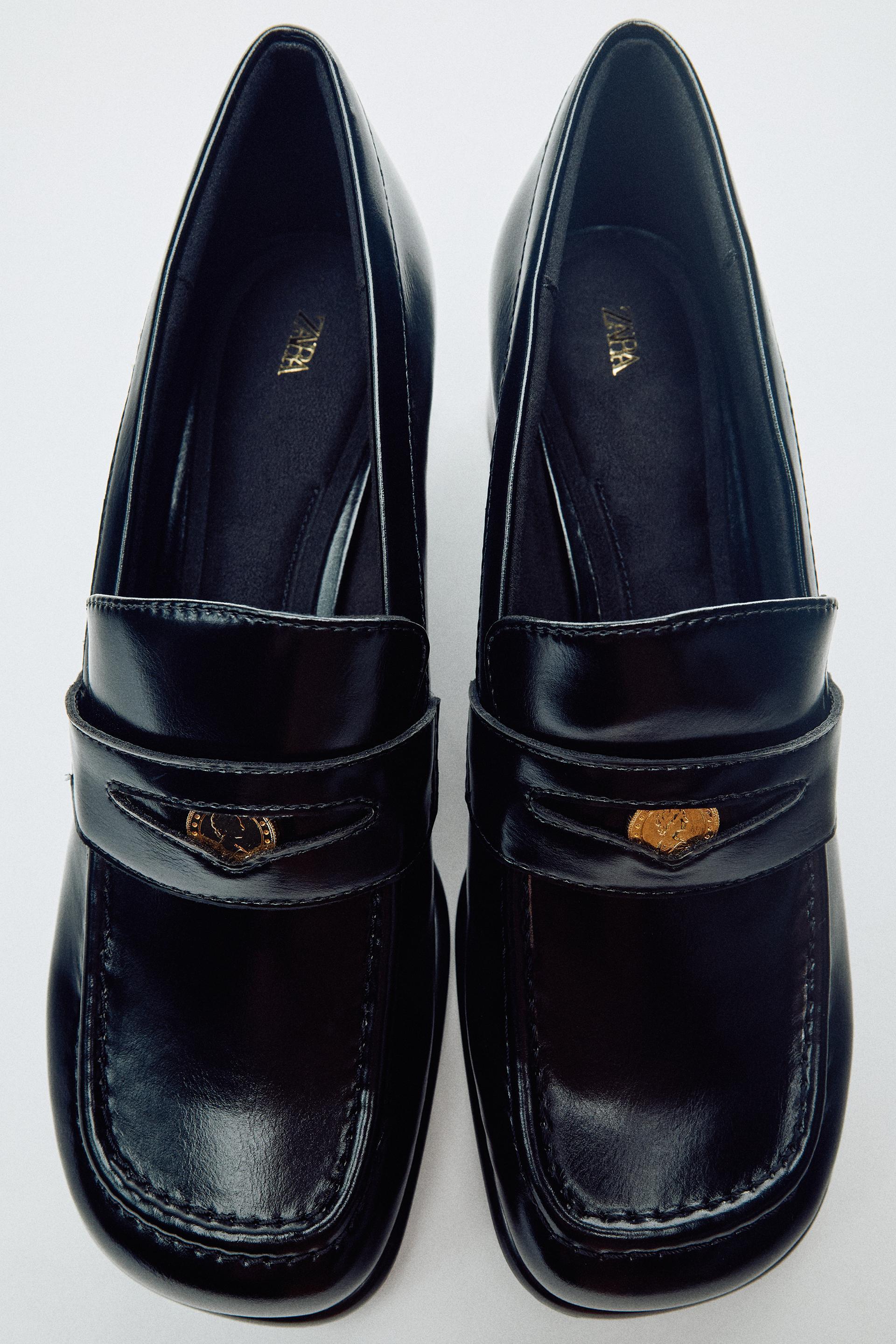 HEELED LOAFERS by ZARA