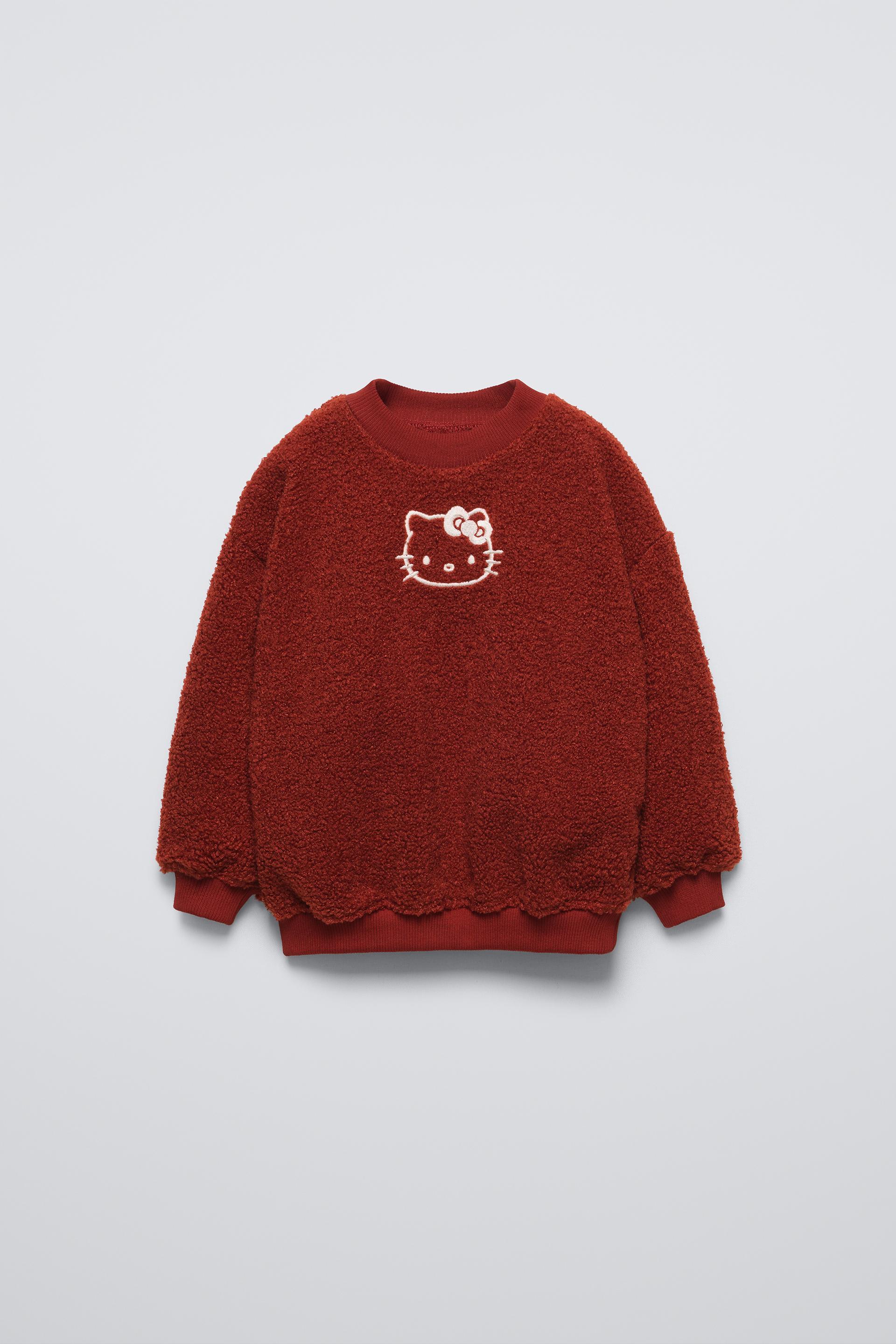 HELLO KITTY © SANRIO FLEECE SWEAT-SHIRT by ZARA