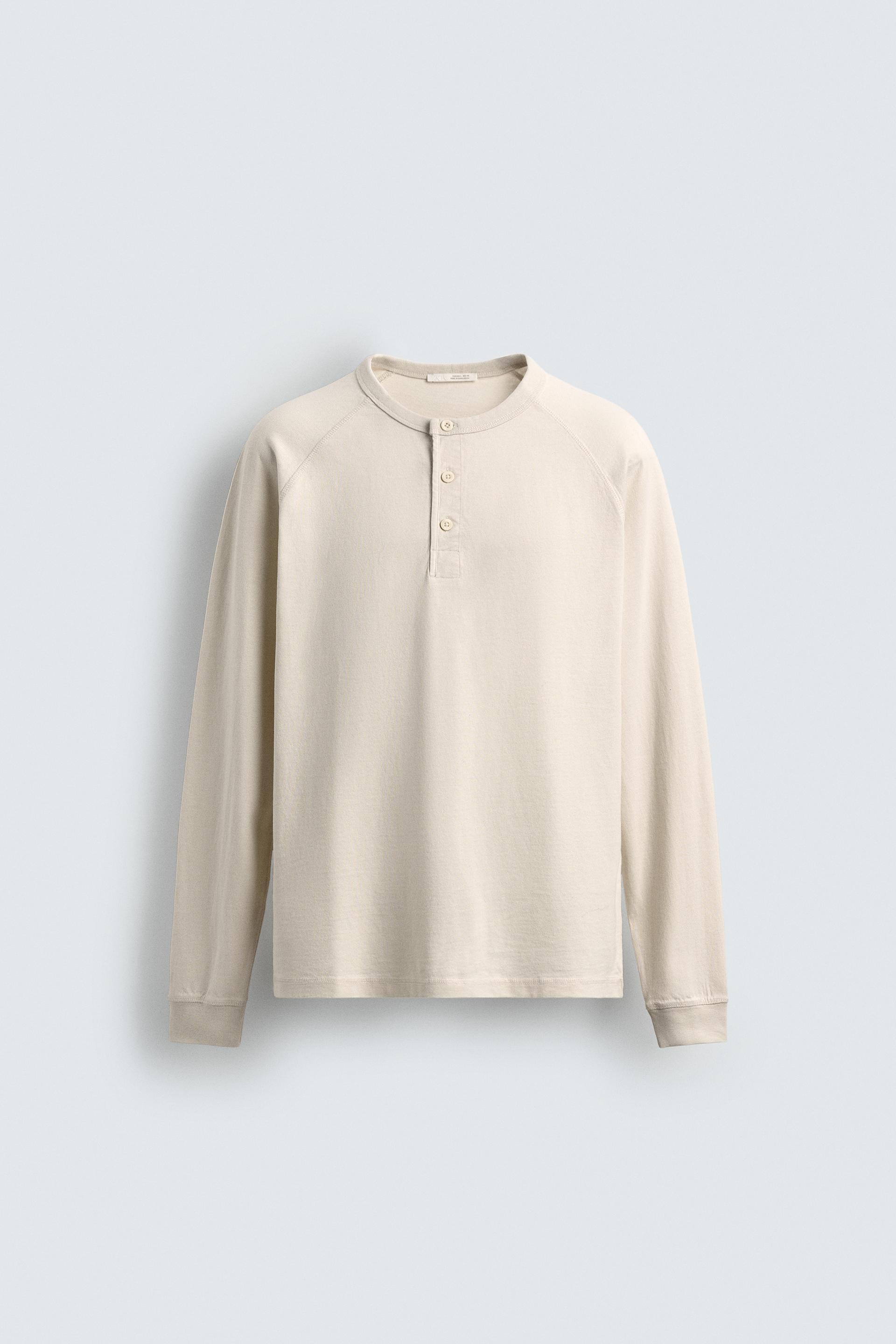 HENLEY T-SHIRT by ZARA