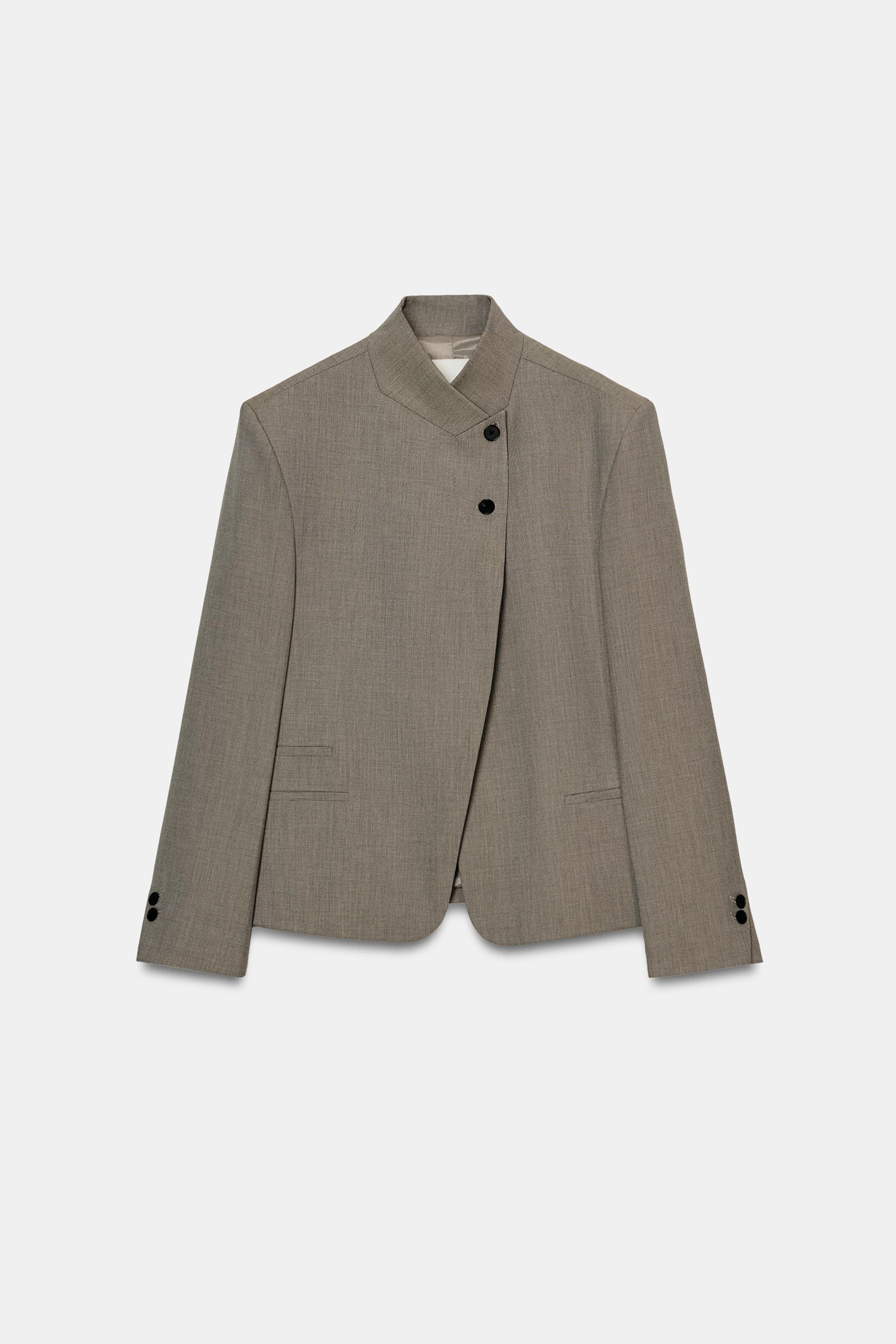 HIGH COLLAR BLAZER ZW COLLECTION by ZARA