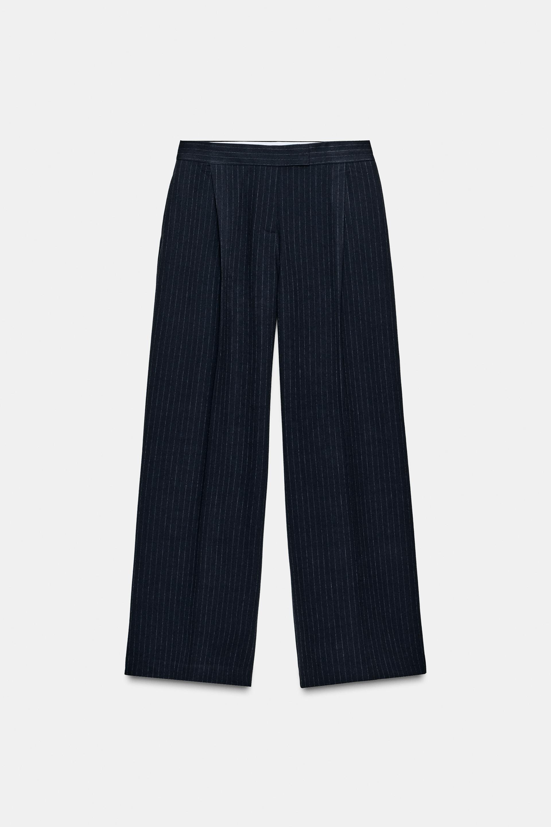 HIGH-WAISTED WIDE LEG PANTS by ZARA