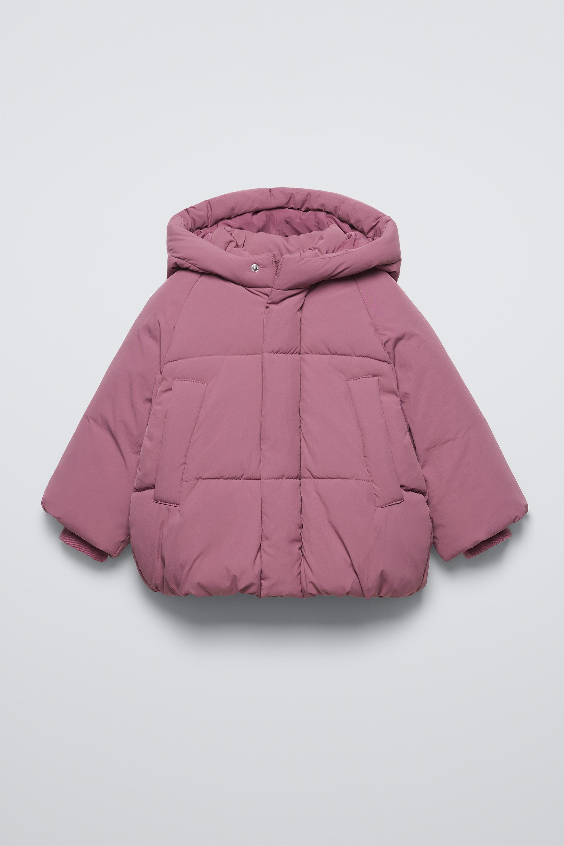 HOODED QUILTED JACKET by ZARA