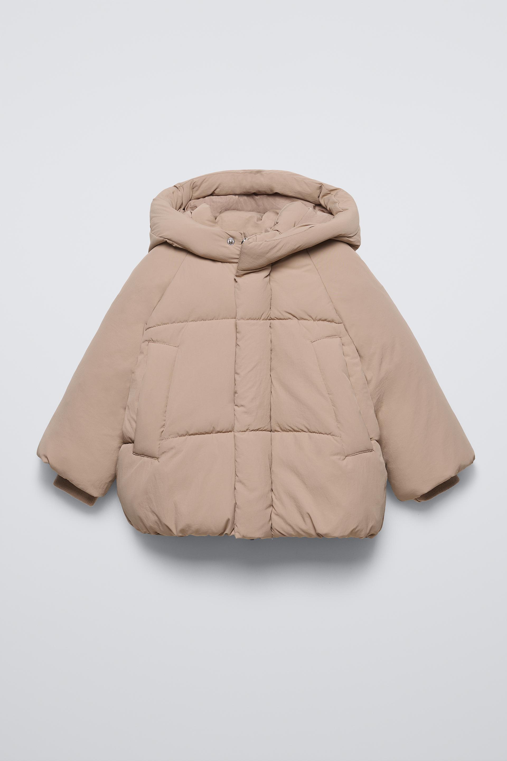 HOODED QUILTED JACKET by ZARA