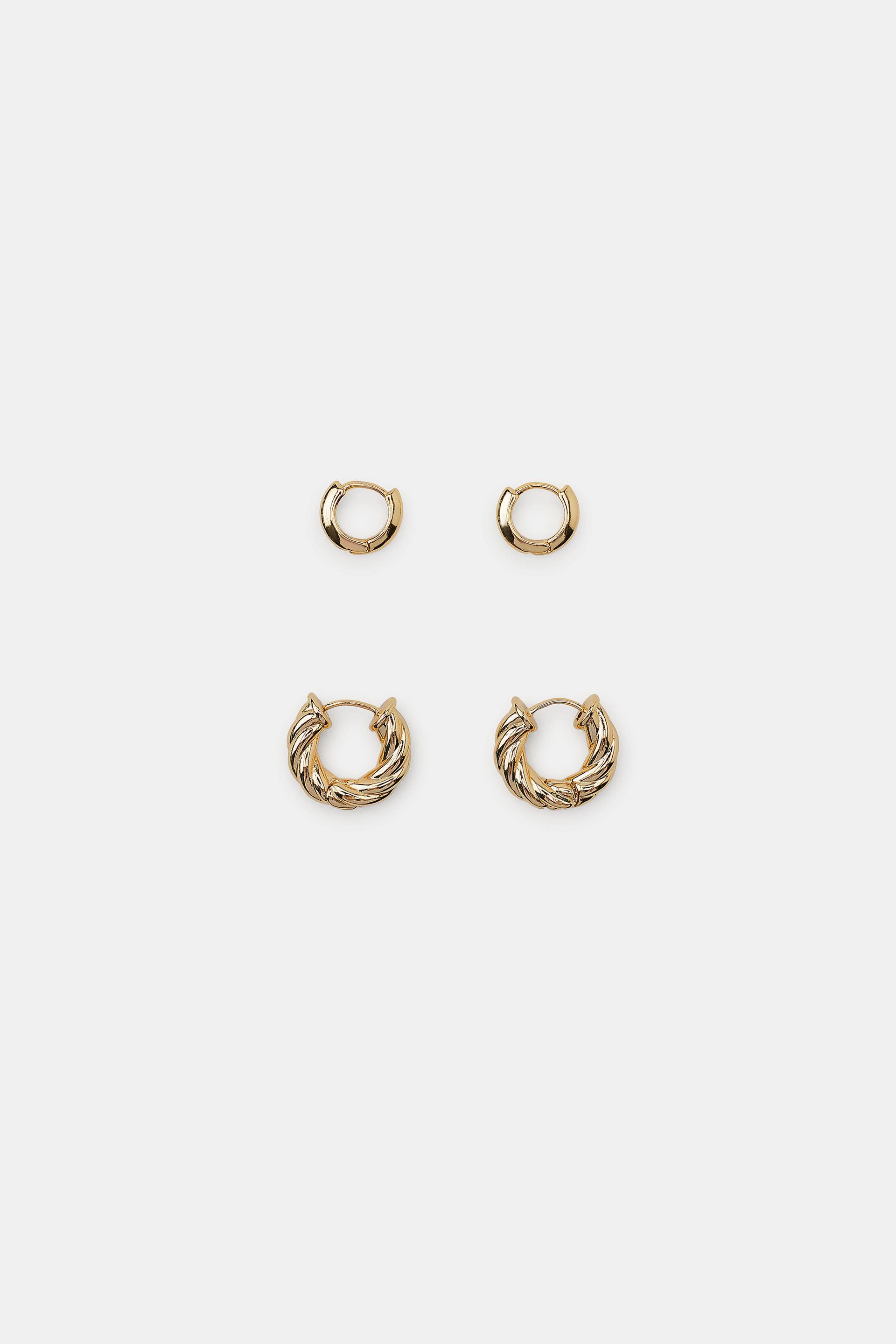 HOOP EARRING PACK by ZARA